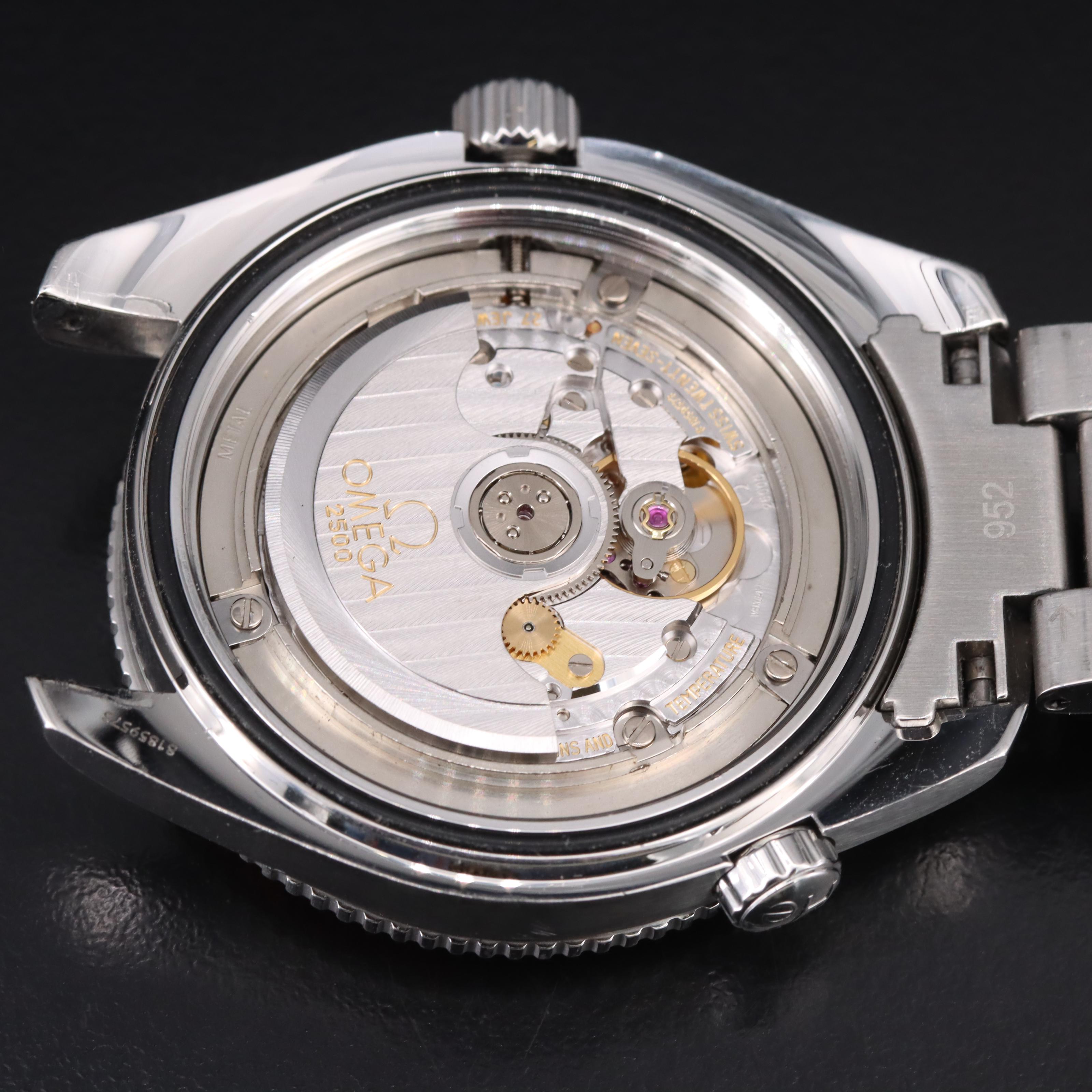 Omega Seamaster Professional 600M 42mm Orange Automatic Watch