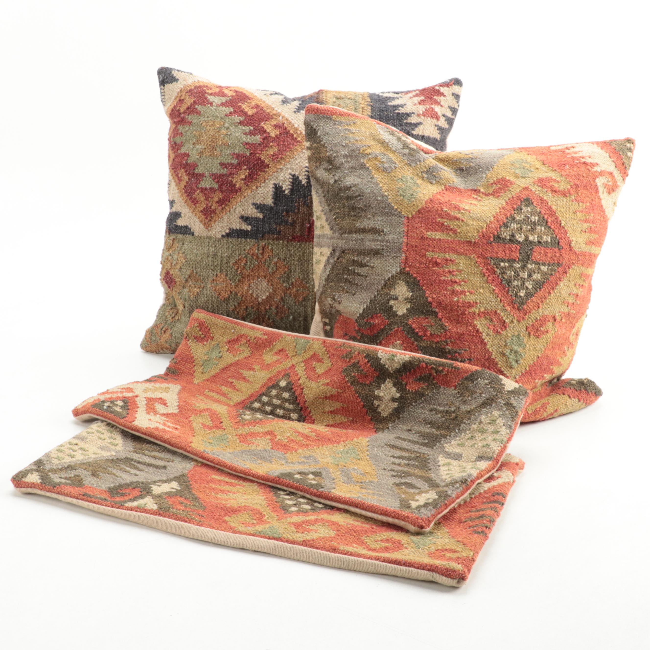 Grandin Road Kilim Throw Pillows and Pillow Covers