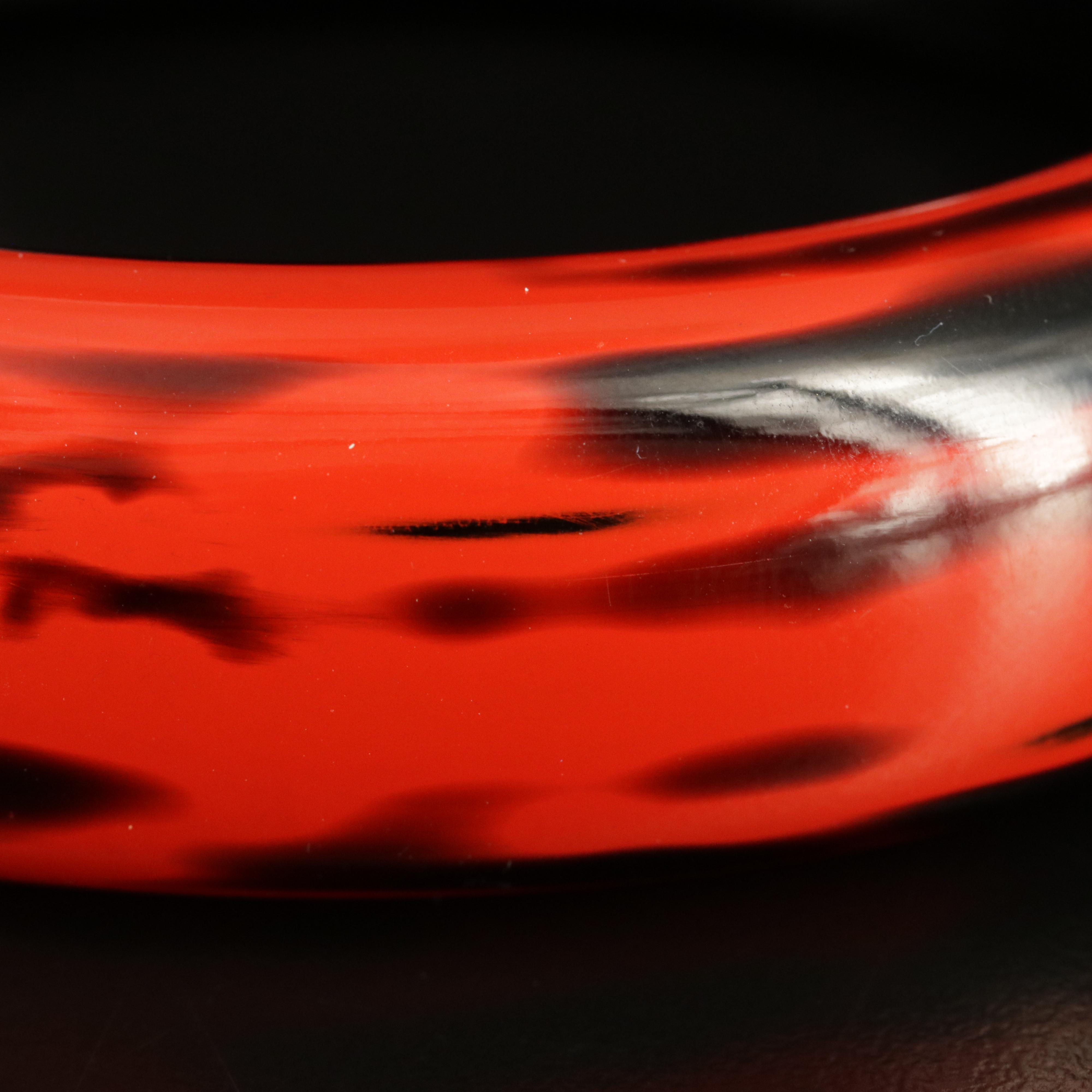 Elsa Peretti for Tiffany & Co. Lacquer Over Japanese Hardwood Bangle