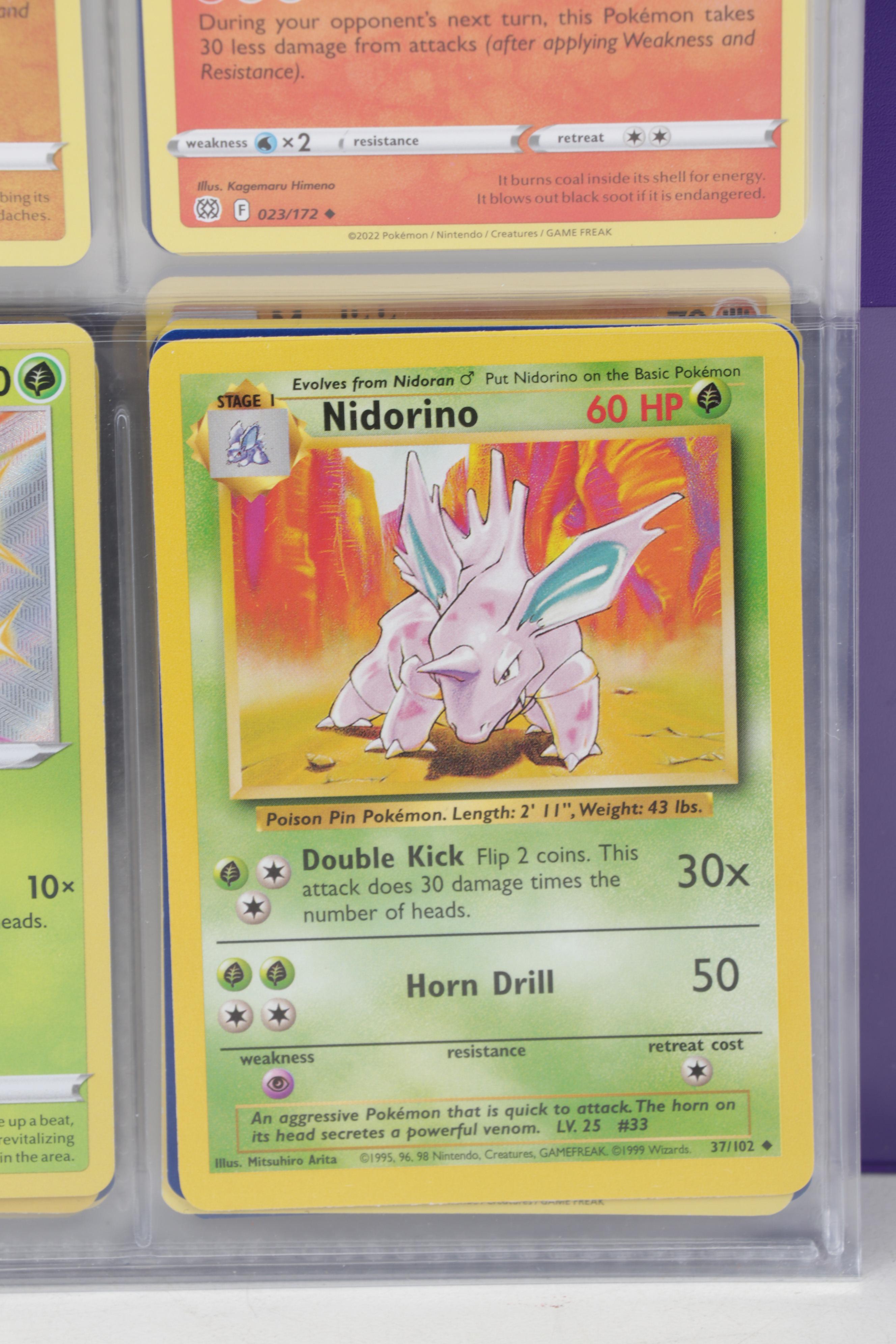 Pokémon Trading Cards Including First Edition Blaine's Tauros and Dark Primeape