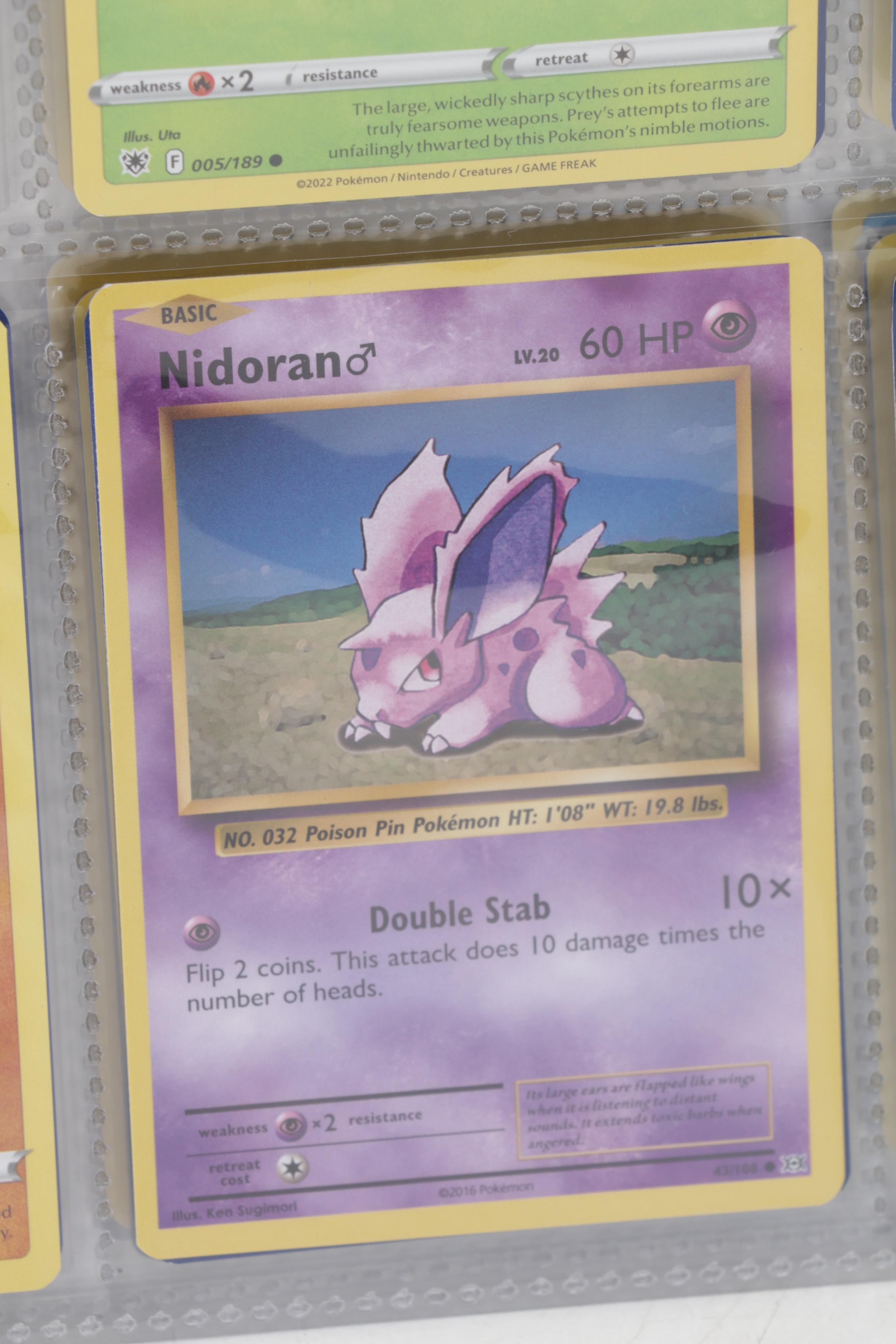 Pokémon Trading Cards Including First Edition Blaine's Tauros and Dark Primeape