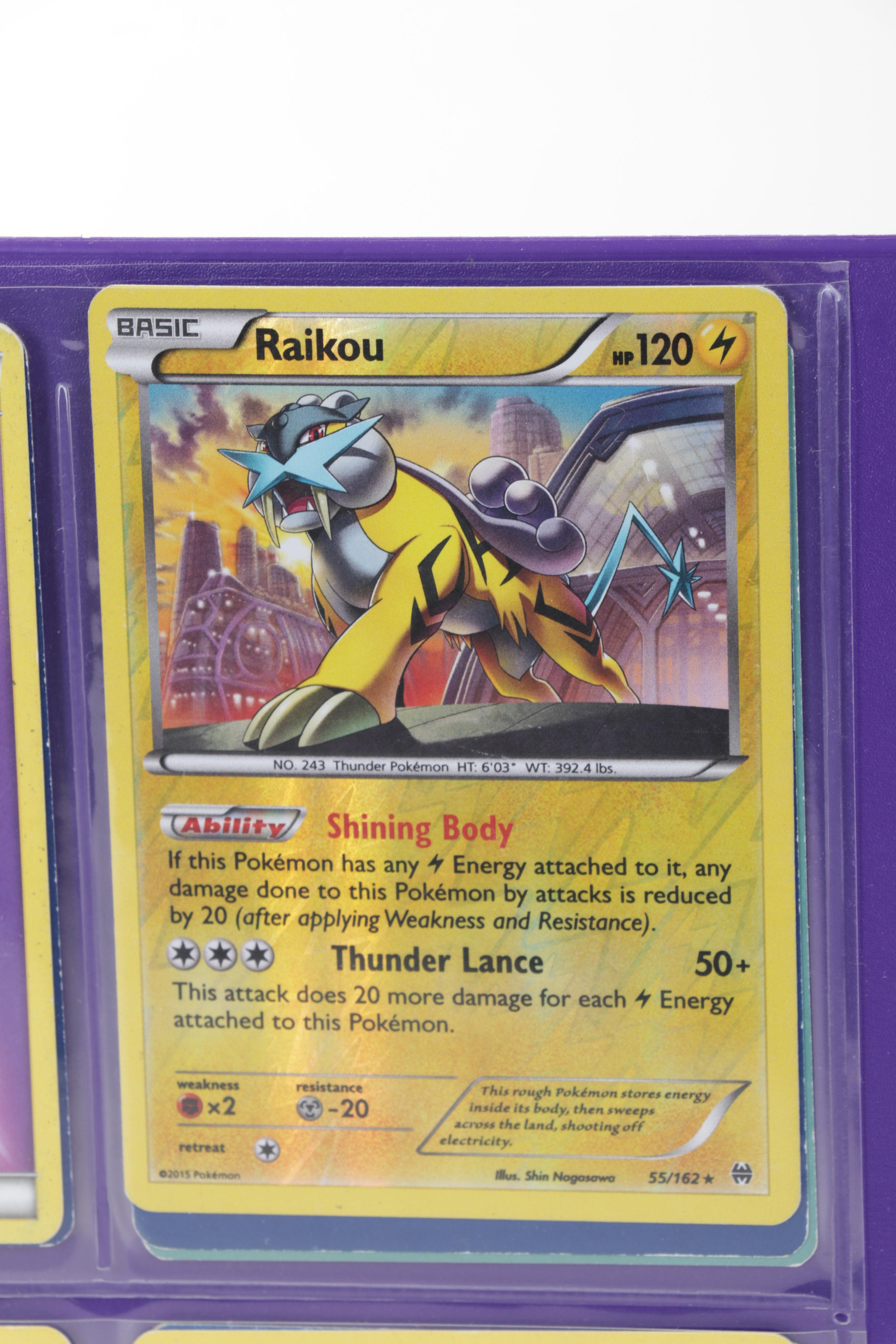 Pokémon Trading Cards Including First Edition Blaine's Tauros and Dark Primeape