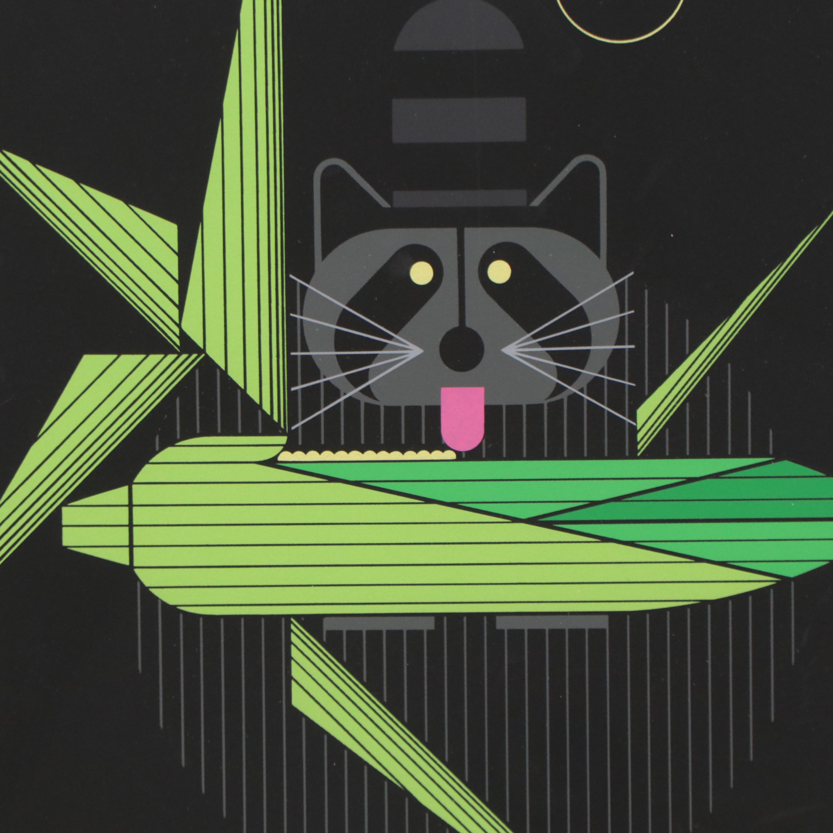 Charley Harper Serigraph "Cornprone," 1976