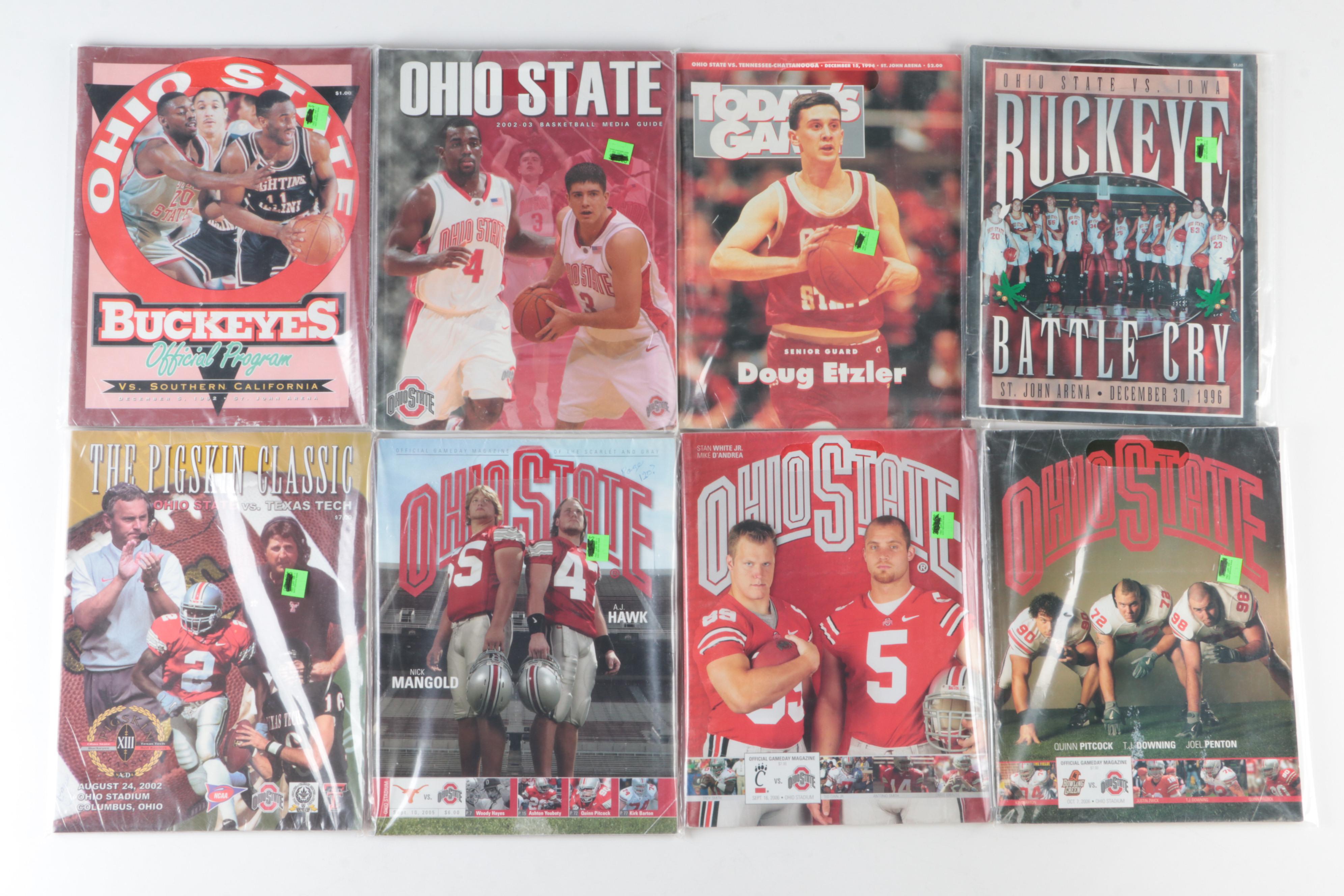 Ohio State University Buckeyes Football, Basketball Magazines and More