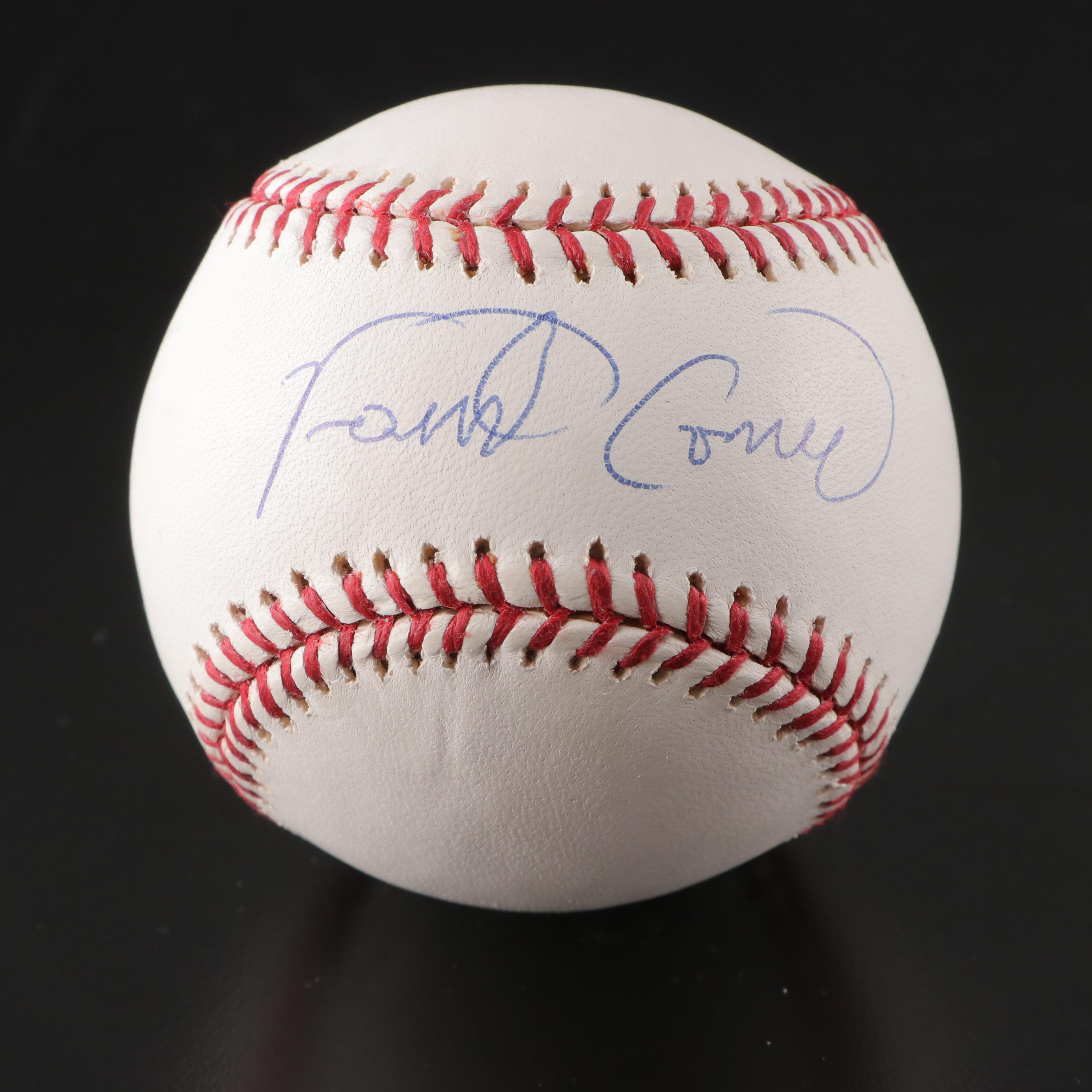 Tulowitzki, Bahnsen, Hernández, Gordon, Crowe Yankees, Indians Signed Baseballs