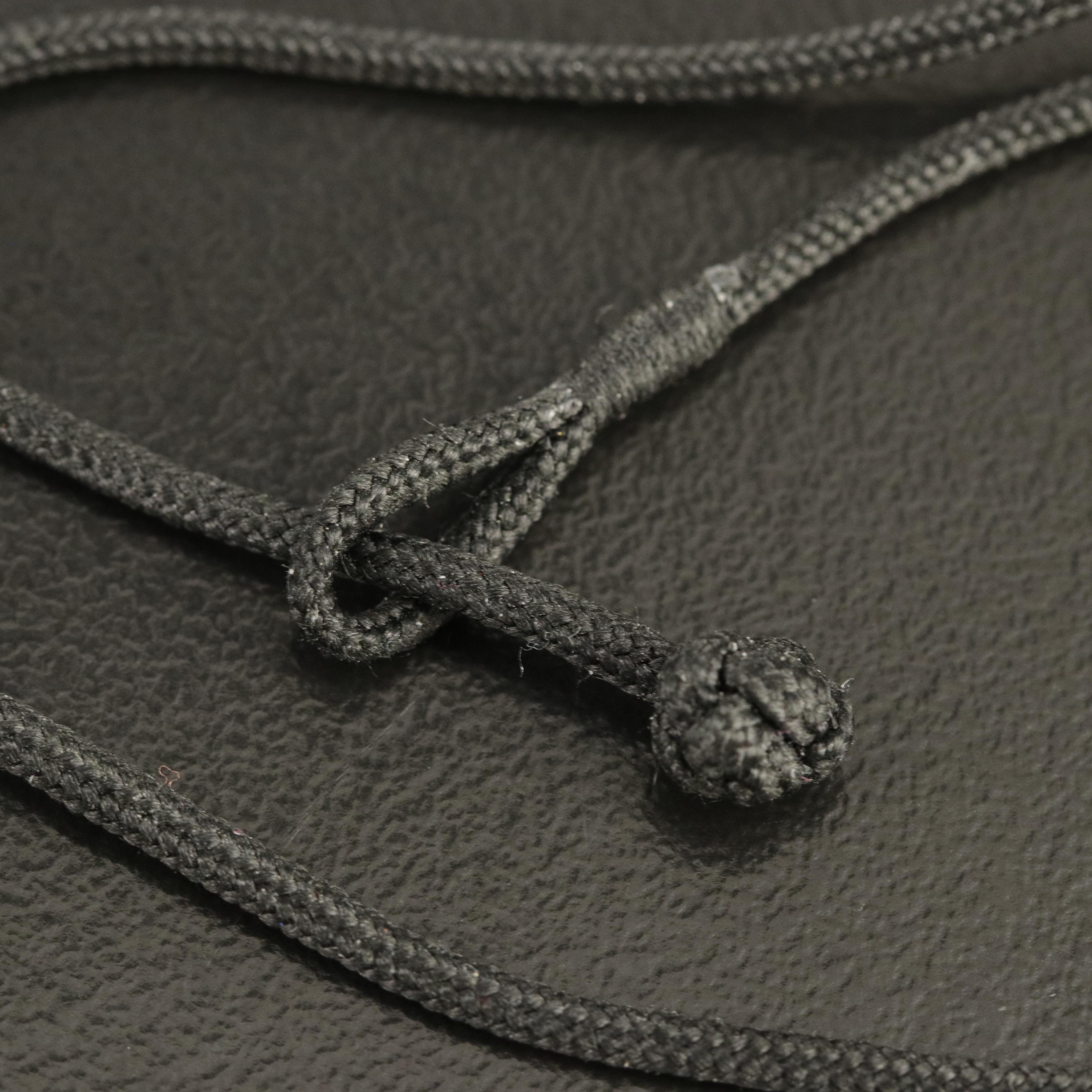 Elsa Peretti for Tiffany & Co. Lacquer Over Japanese Hardwood Bean Necklace