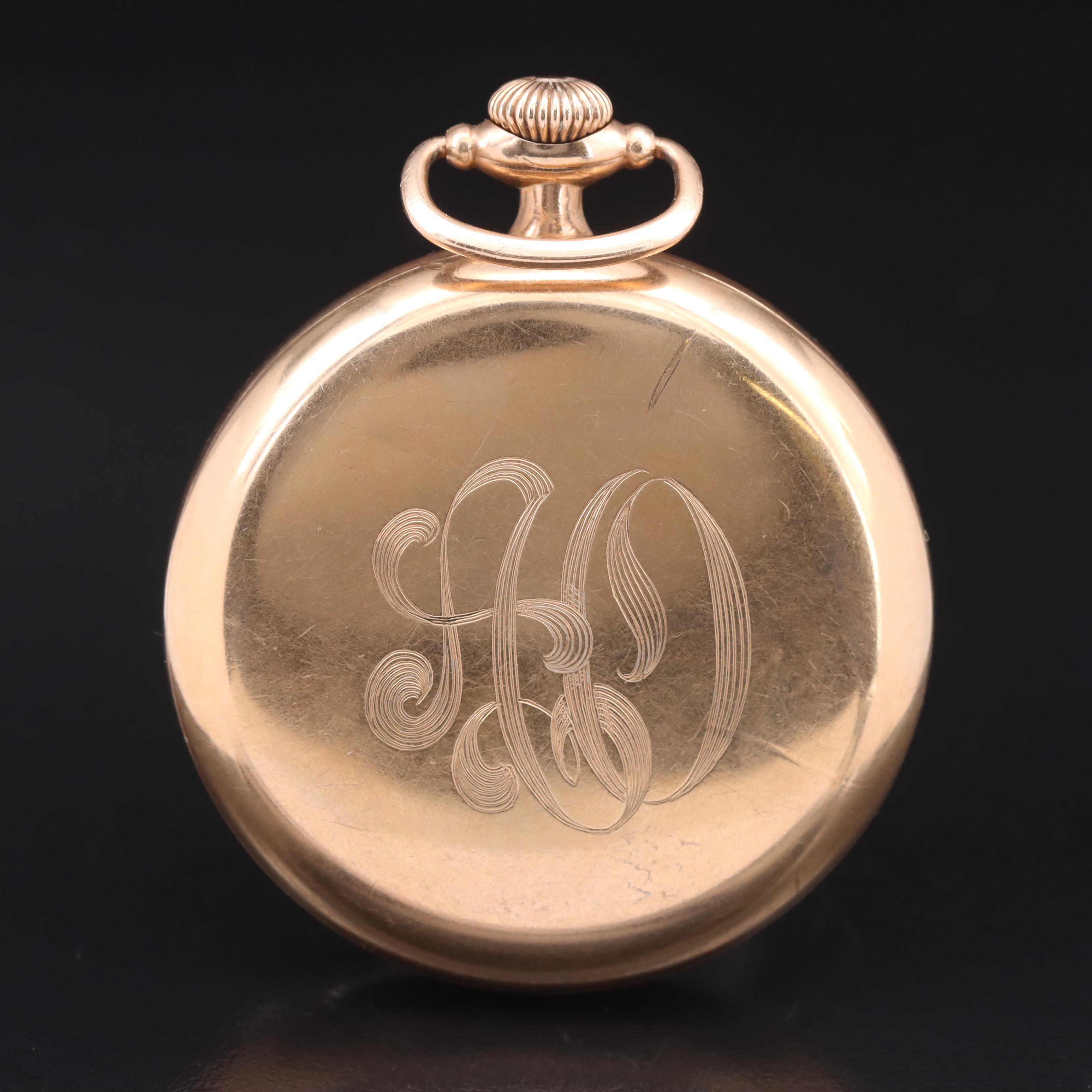 1940 Waltham Premier Gold-Filled Pocket Watch