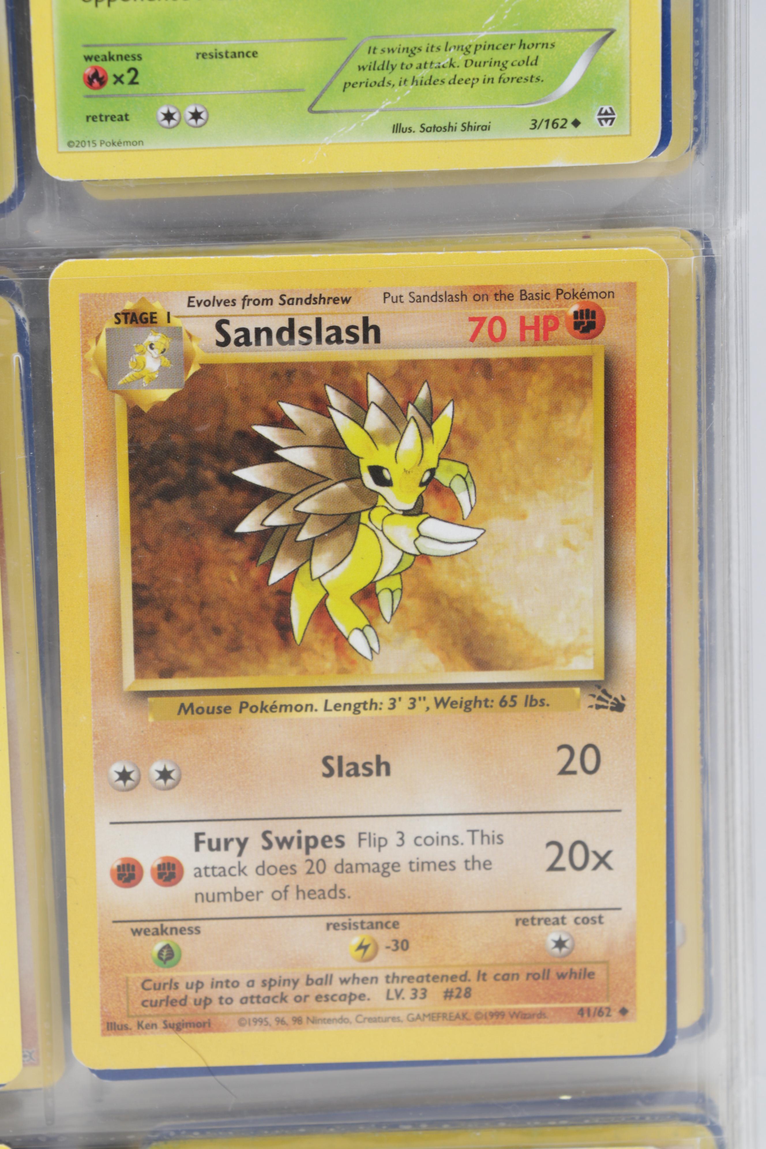 Pokémon Trading Cards Including First Edition Charmander, 1999-2022
