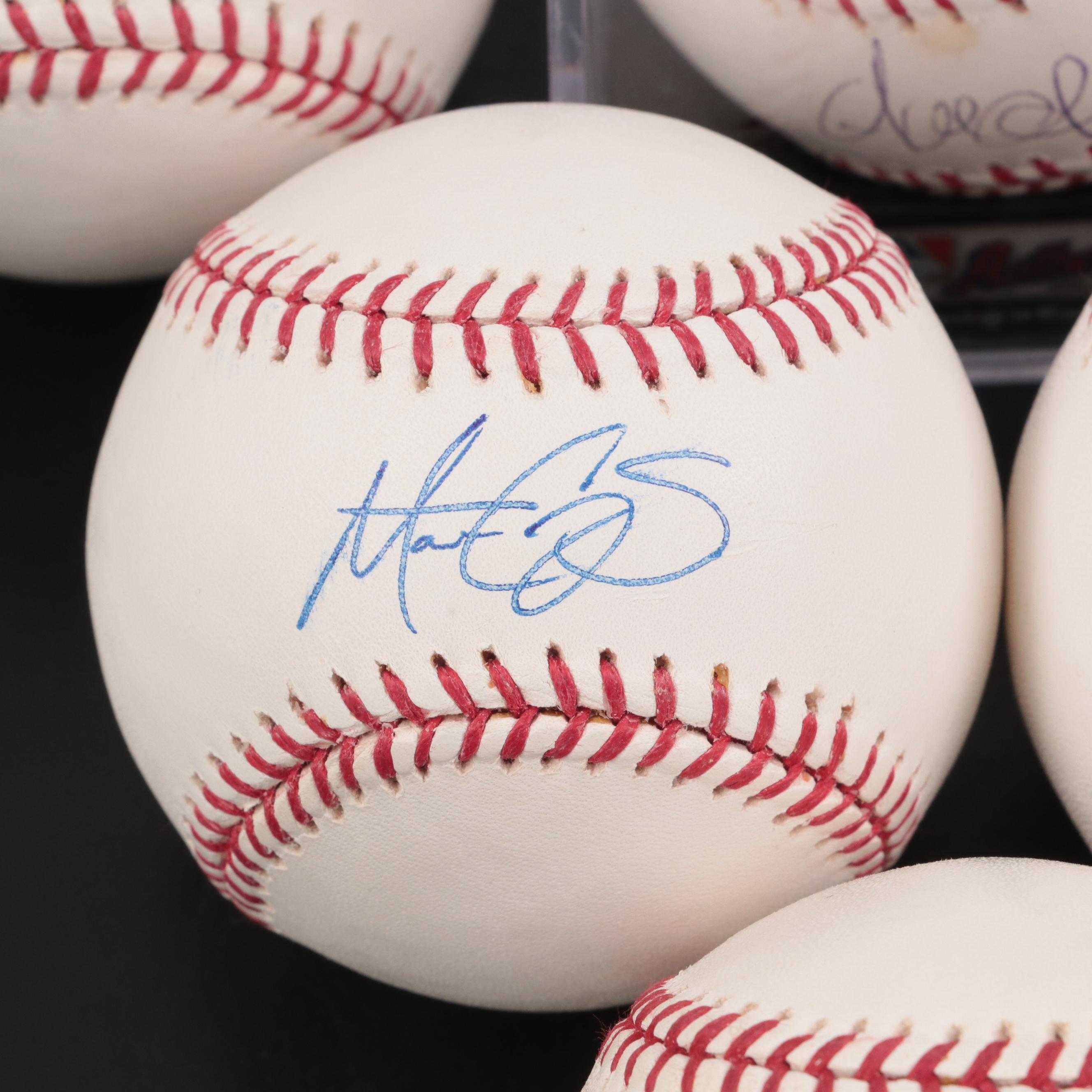 Pittsburgh Pirates McCutchen, Crosby, Suppan, Capps and More Signed Baseballs