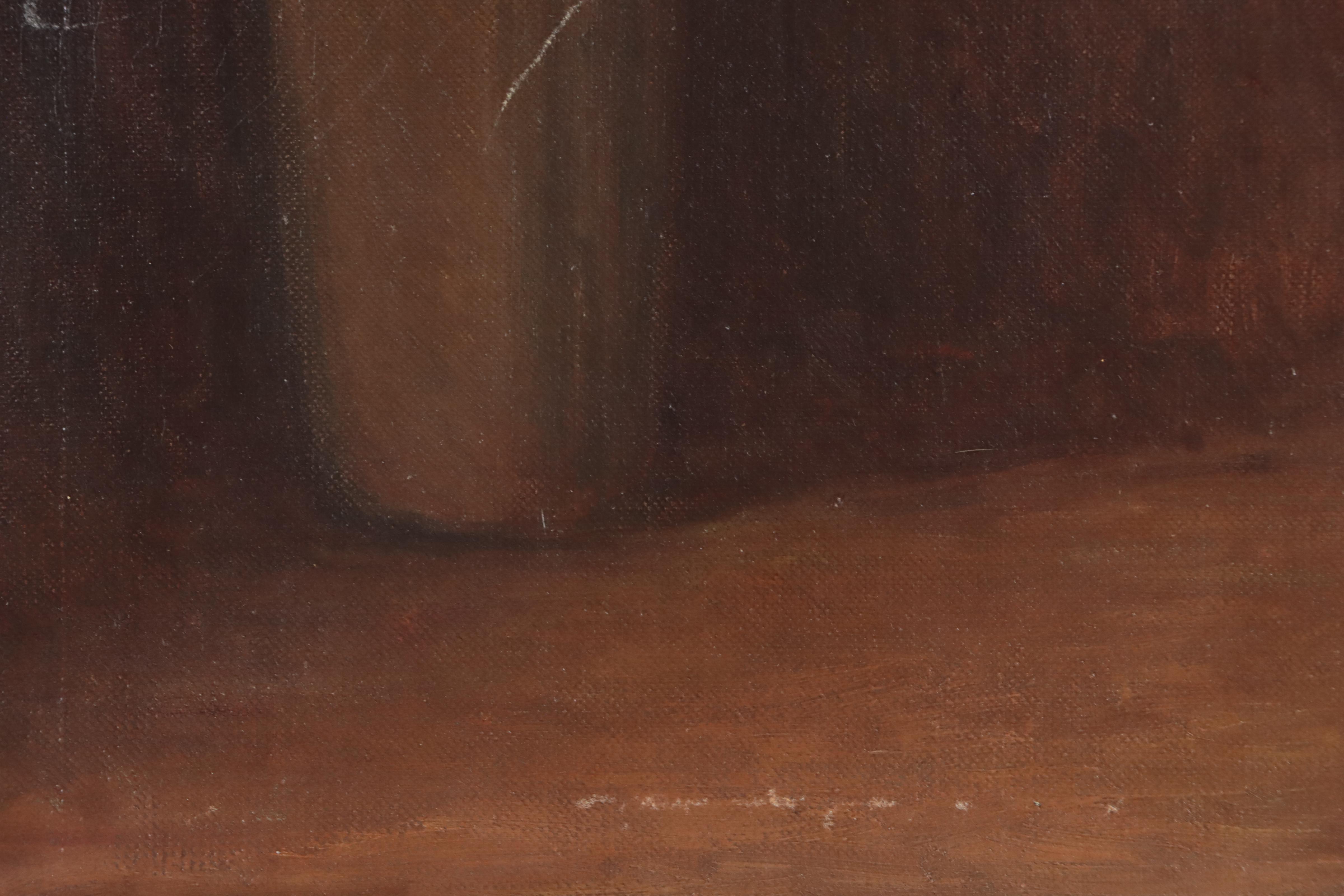 Bessie Hoover Wessel Floral Still Life Oil Painting