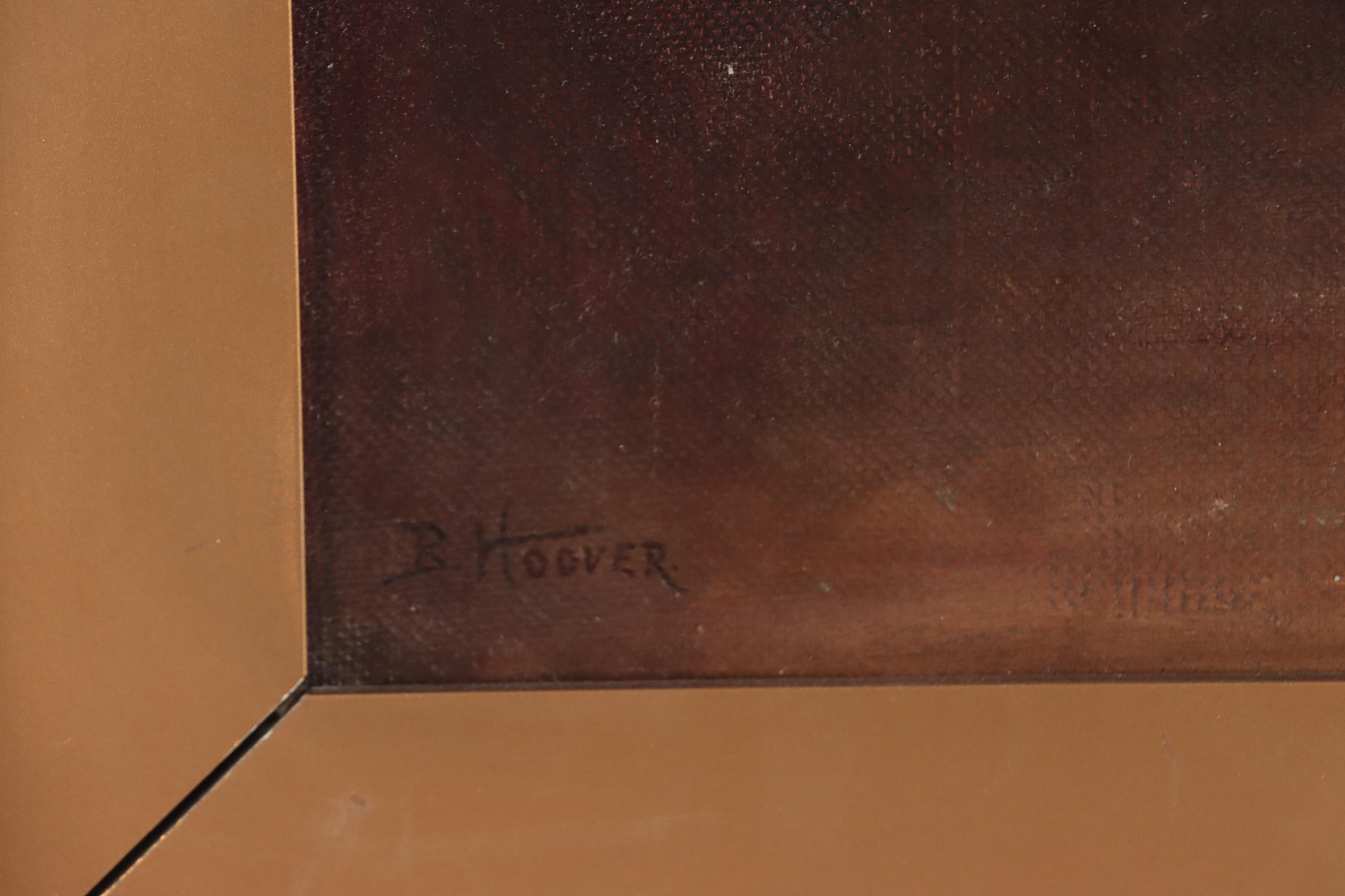 Bessie Hoover Wessel Floral Still Life Oil Painting