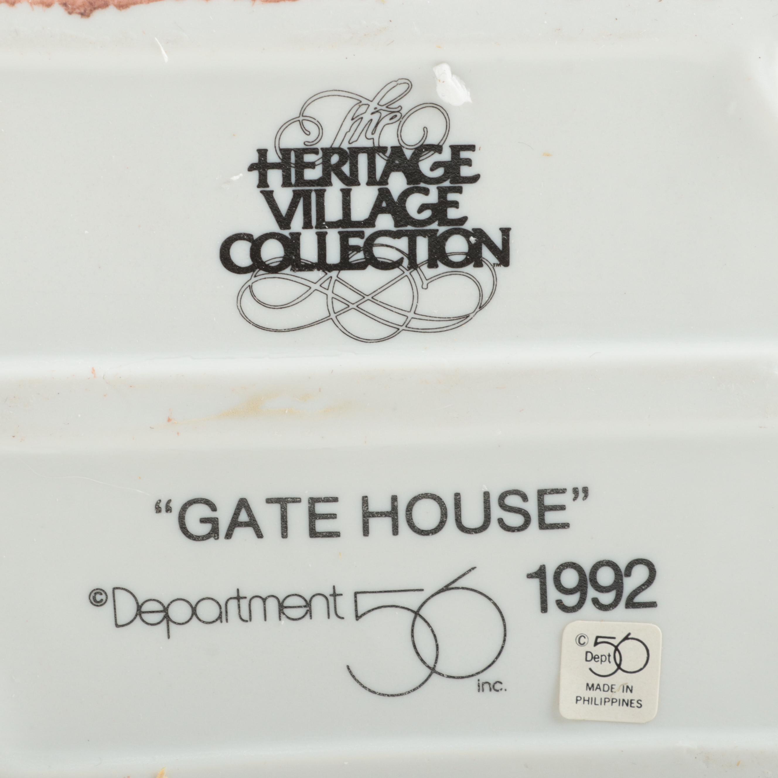 Department 56 Porcelain Snow Village and Other Houses and Accessories