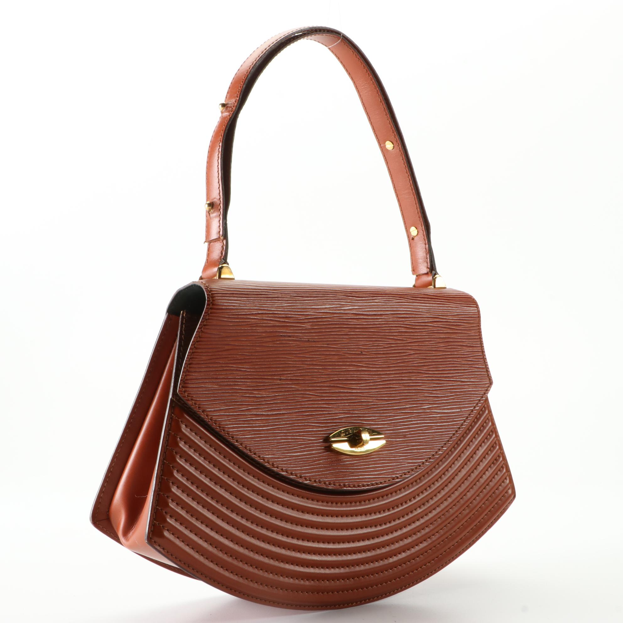 Louis Vuitton Tilsitt Shoulder Bag in Kenyan Fawn Epi and Smooth Leather