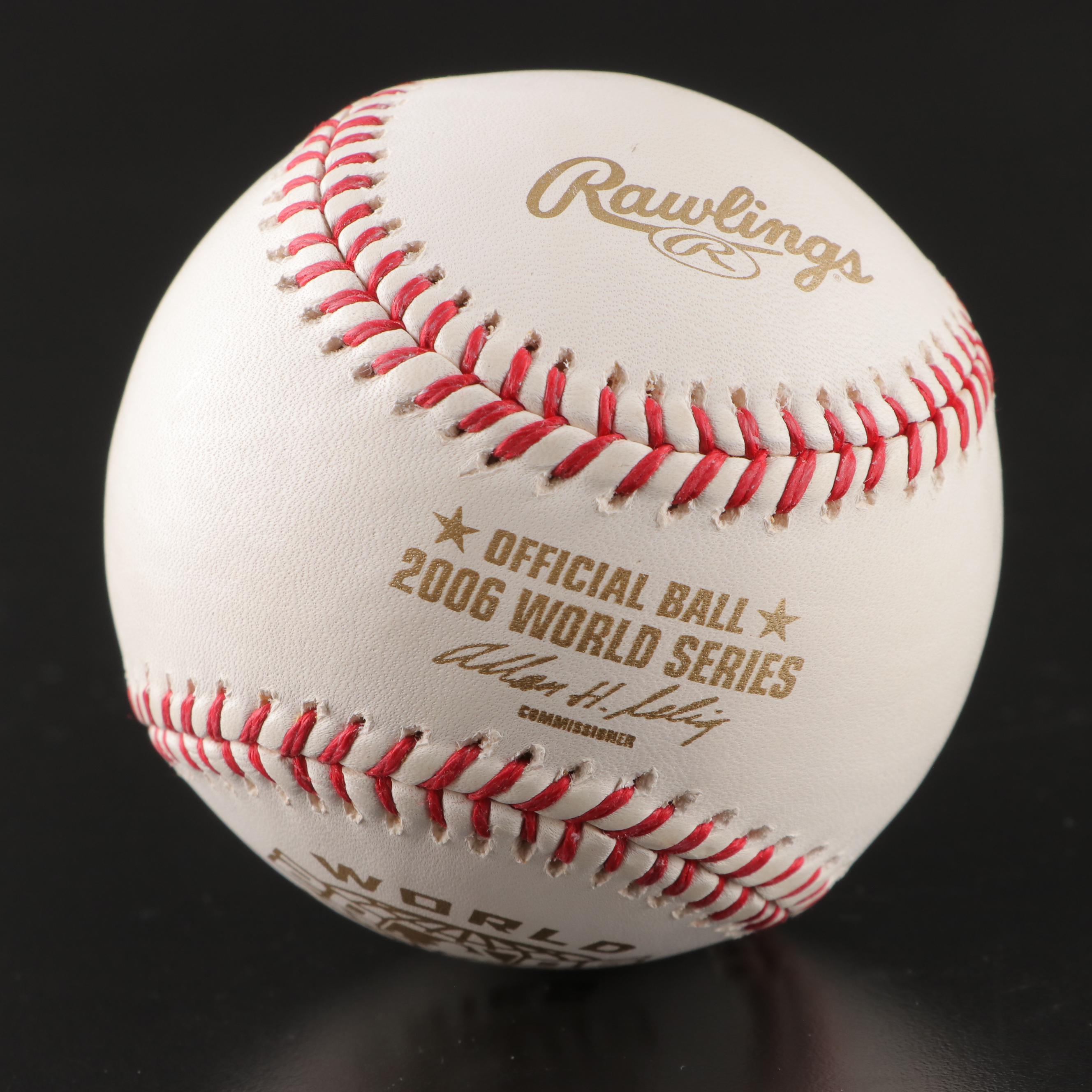 La Russa, Lee, Huff, Byrnes, Willingham and Otsuka Signed Rawlings Baseballs