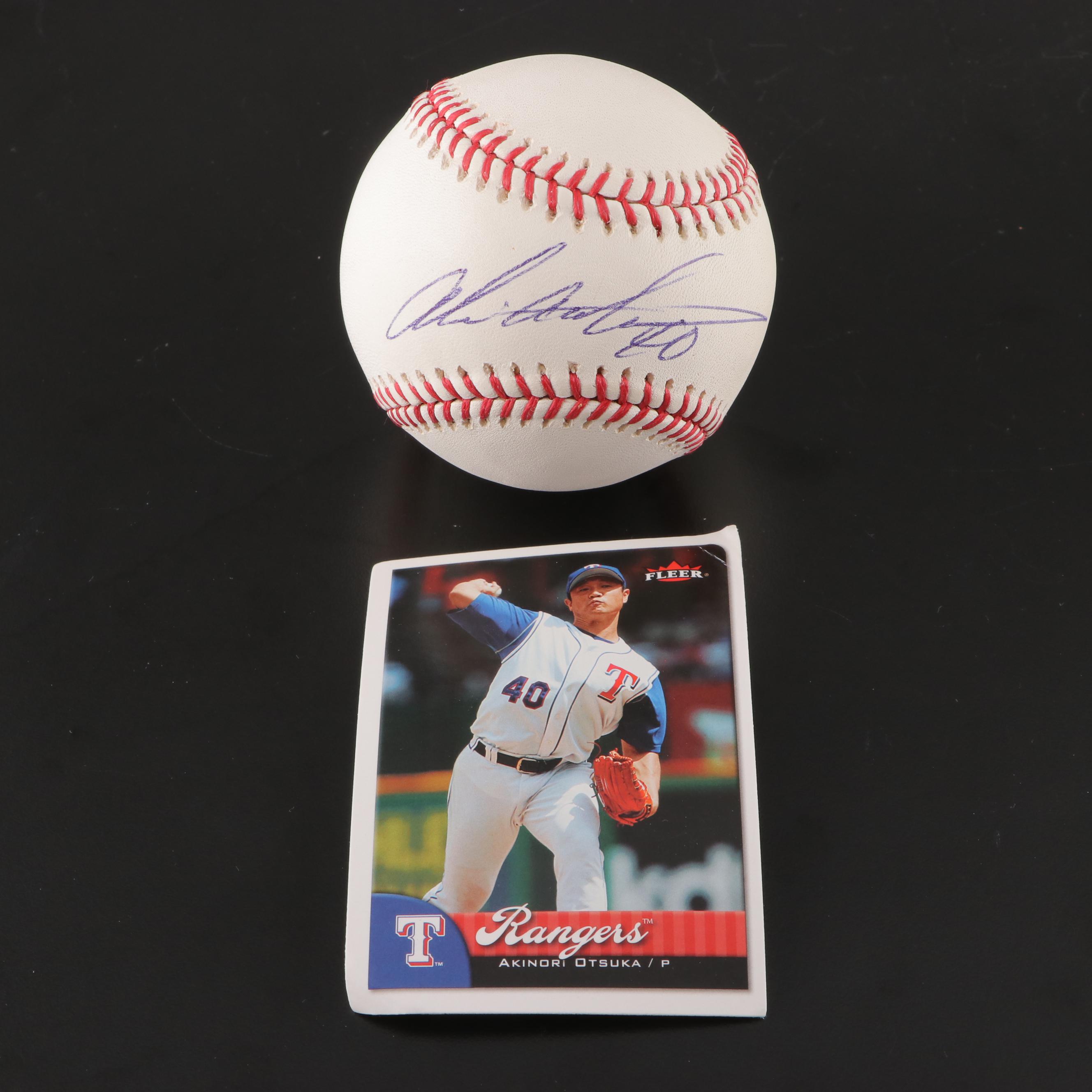 La Russa, Lee, Huff, Byrnes, Willingham and Otsuka Signed Rawlings Baseballs