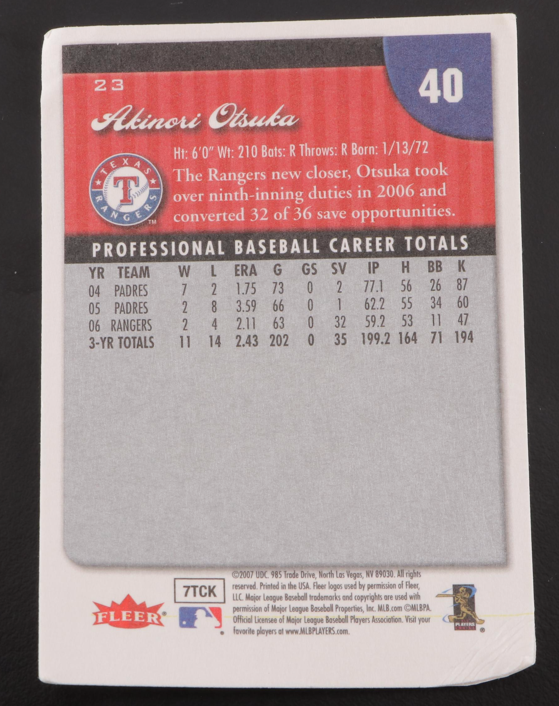 La Russa, Lee, Huff, Byrnes, Willingham and Otsuka Signed Rawlings Baseballs