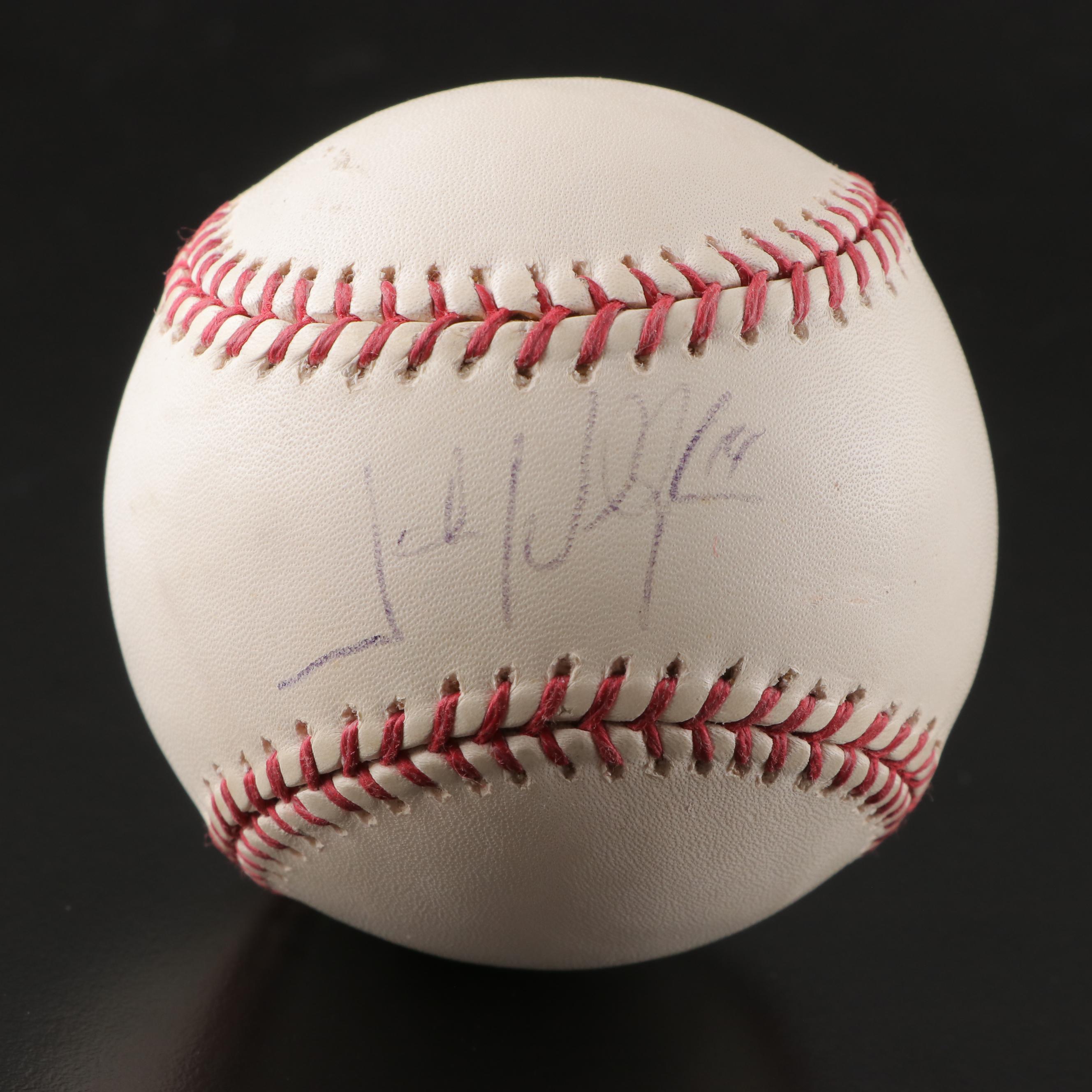 La Russa, Lee, Huff, Byrnes, Willingham and Otsuka Signed Rawlings Baseballs