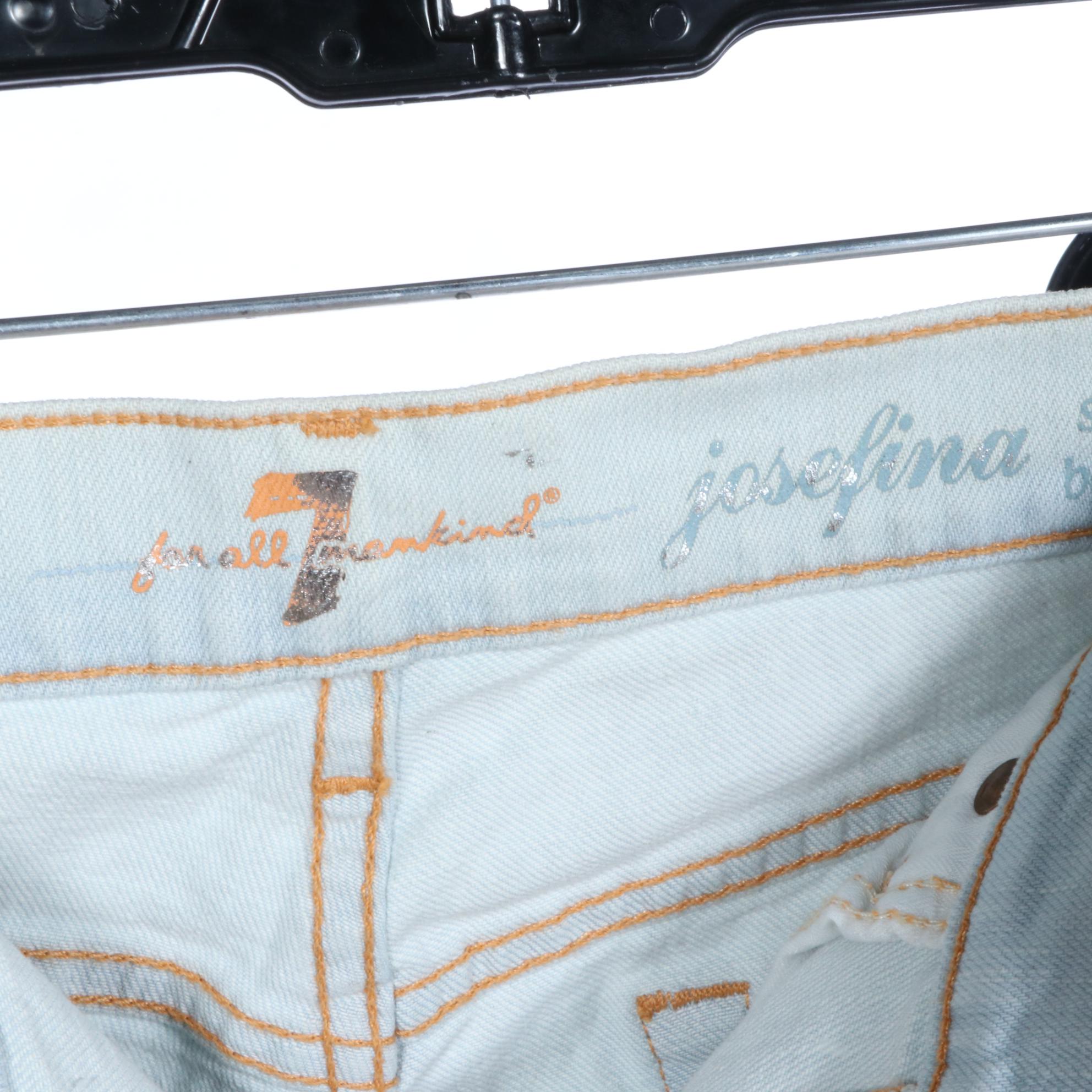 7 For All Mankind Josefina and Frame Le Garçon Jeans with Other Pants