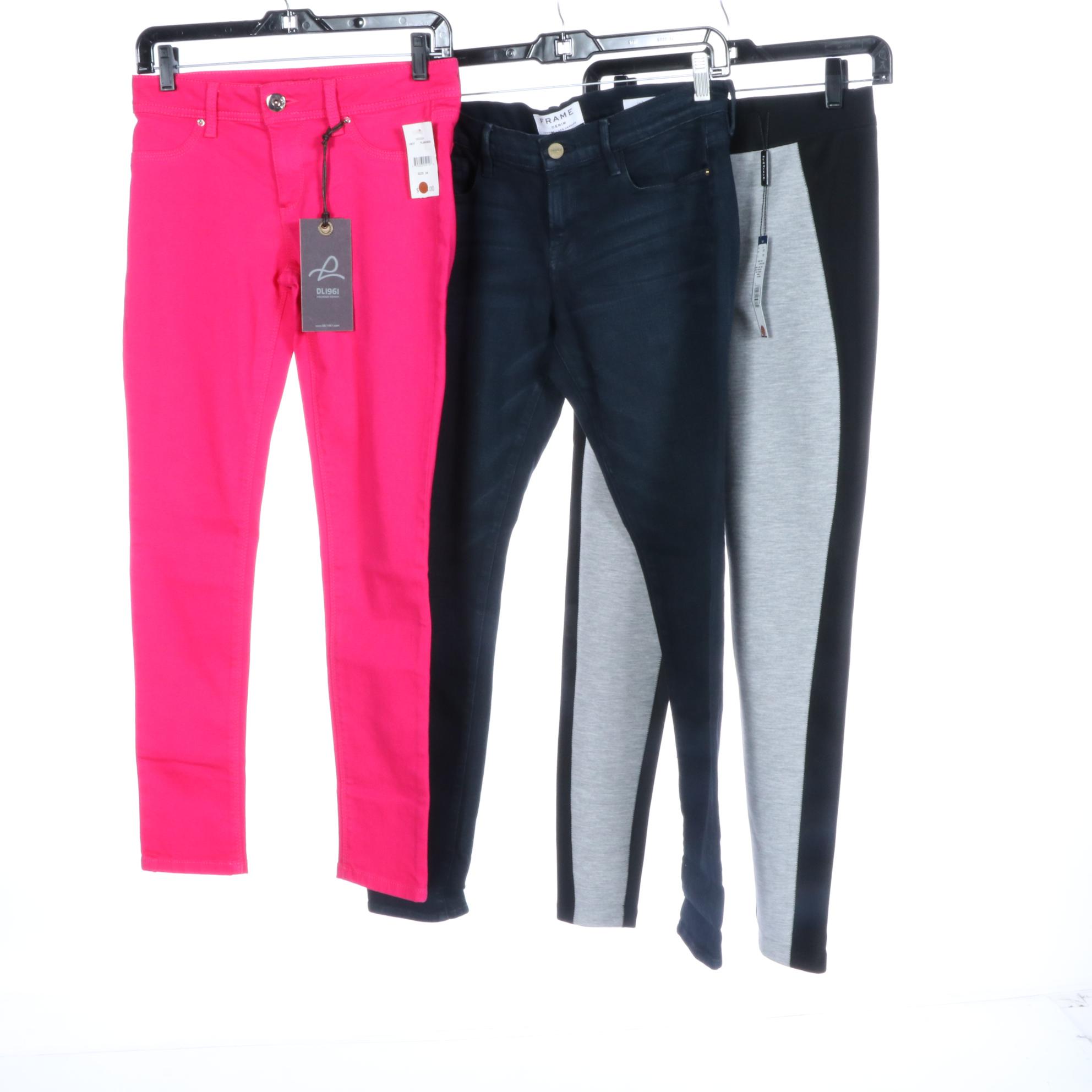 7 For All Mankind Josefina and Frame Le Garçon Jeans with Other Pants