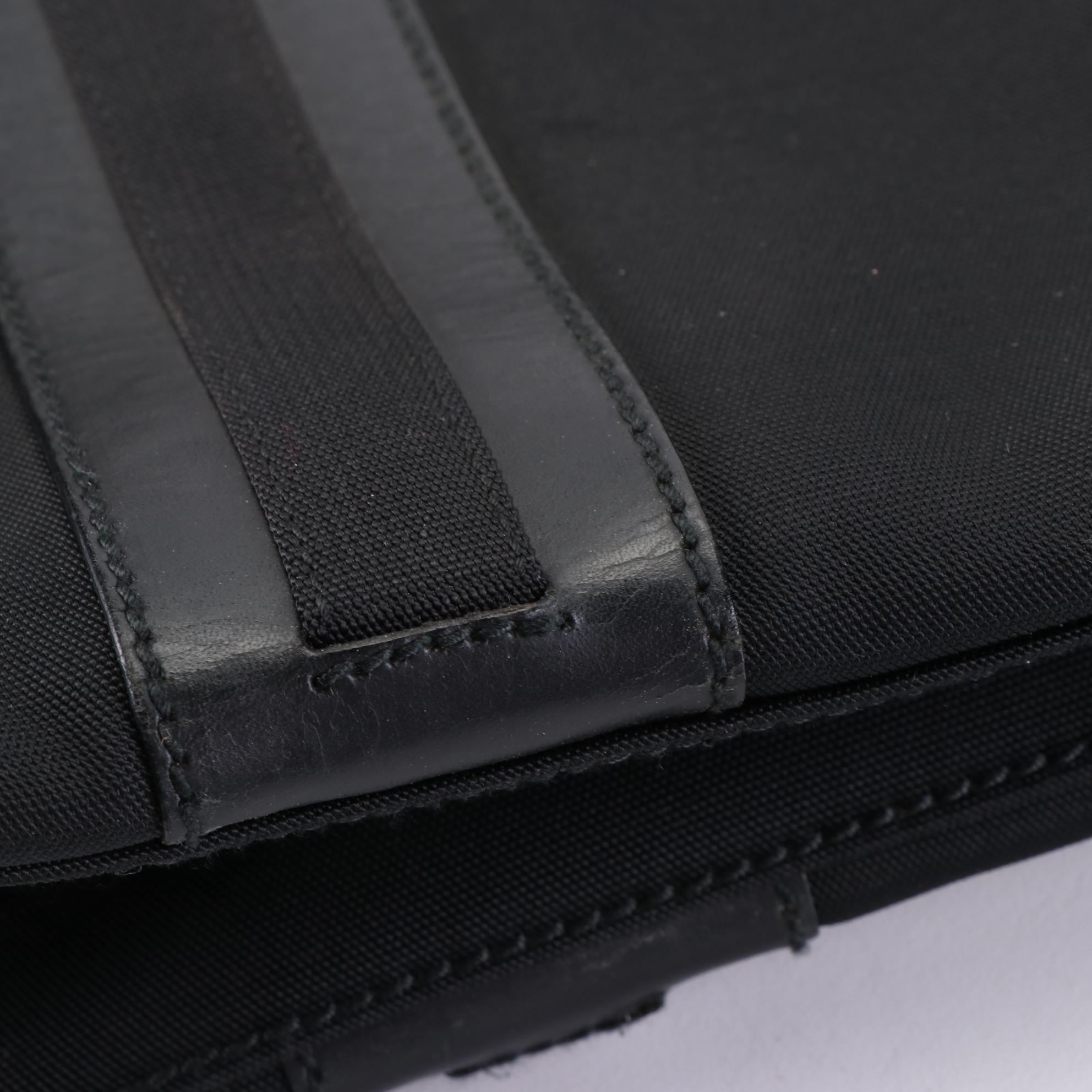 Gucci Canvas and Leather Tote