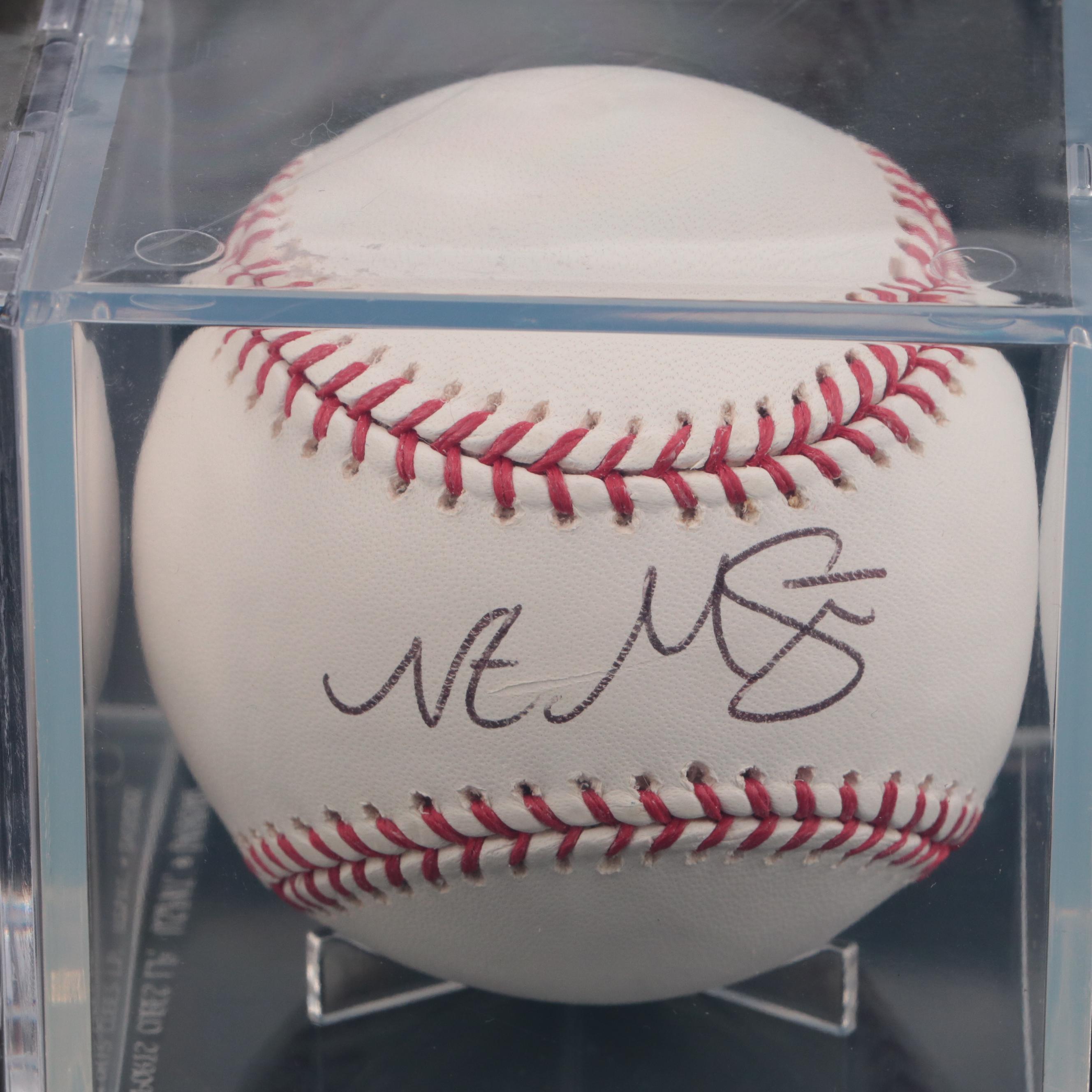 Hanson, McLouth, Uggla, LaRoche and Estrada Signed Rawlings Baseballs