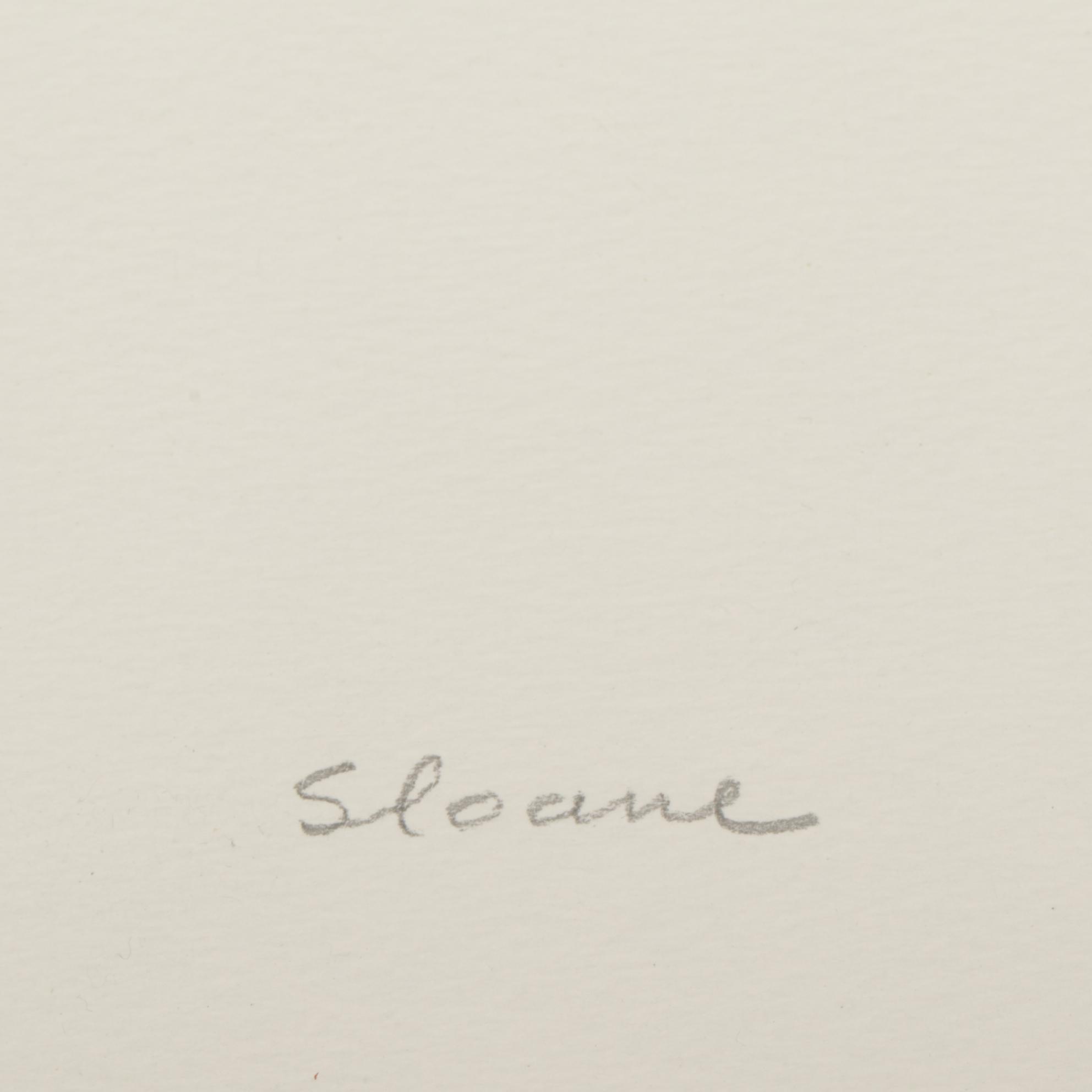 Phyllis Sloane Serigraph "Moses in the Cradle," 1972