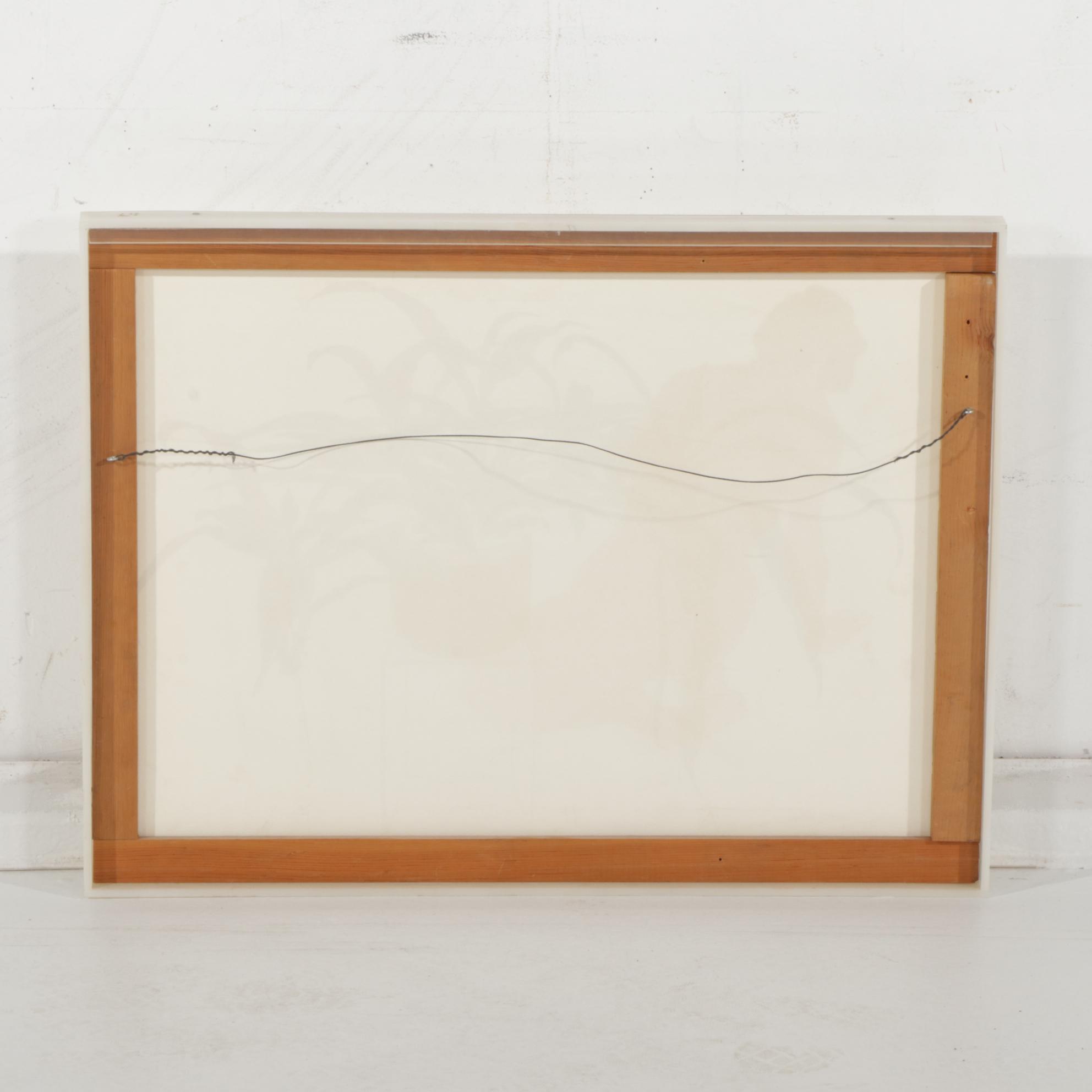 Phyllis Sloane Serigraph "Moses in the Cradle," 1972