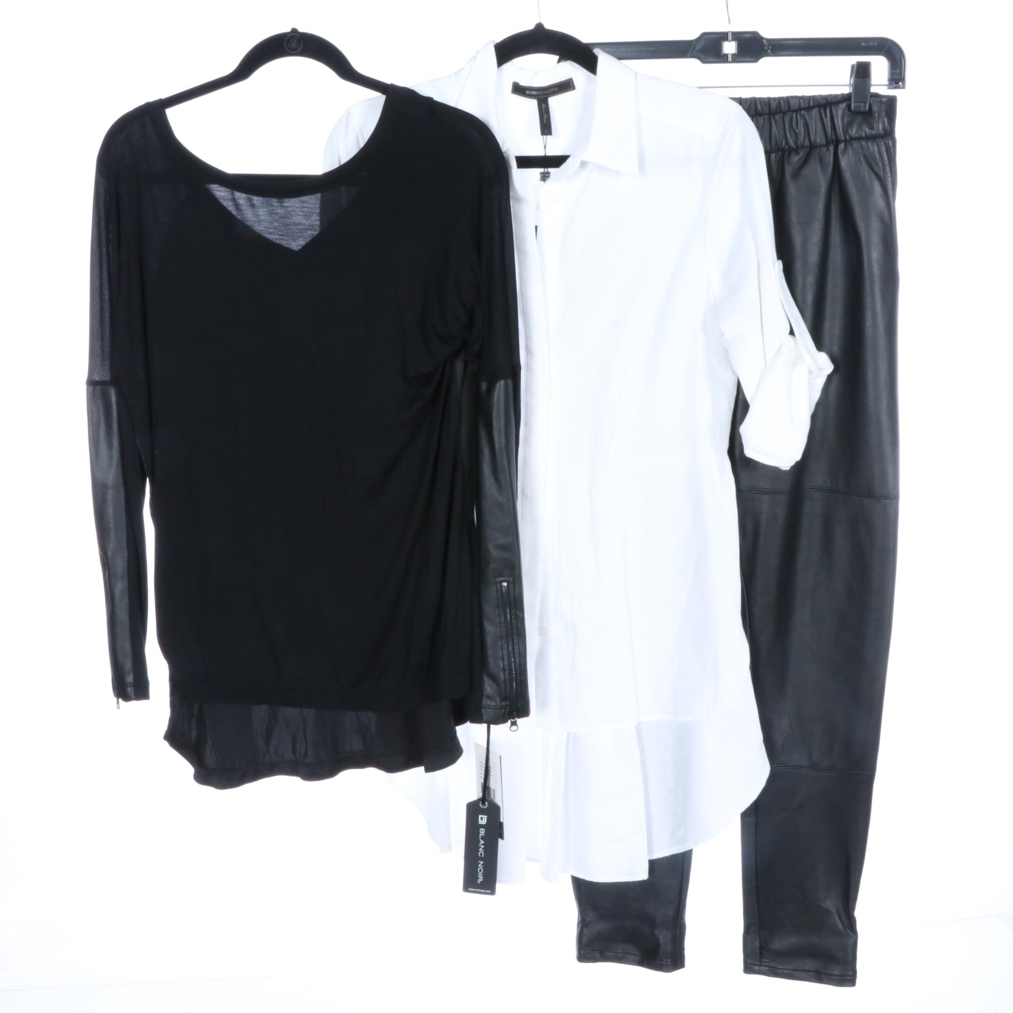 Nina Ricci and Mason Lace Trim Sweaters, Veda Leather Pants, and More