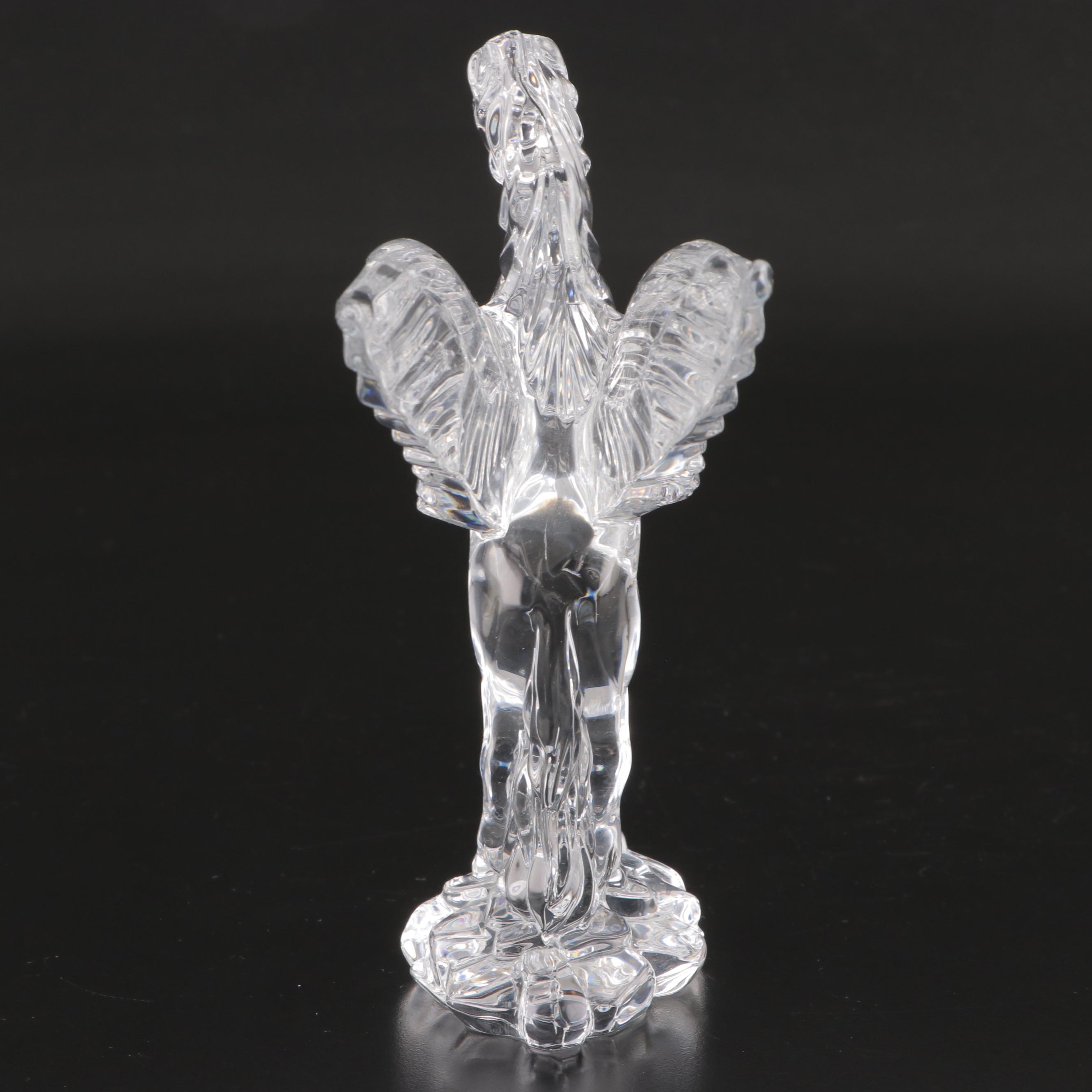 Waterford Crystal Pegasus Figurine with Other Vase and Bowl