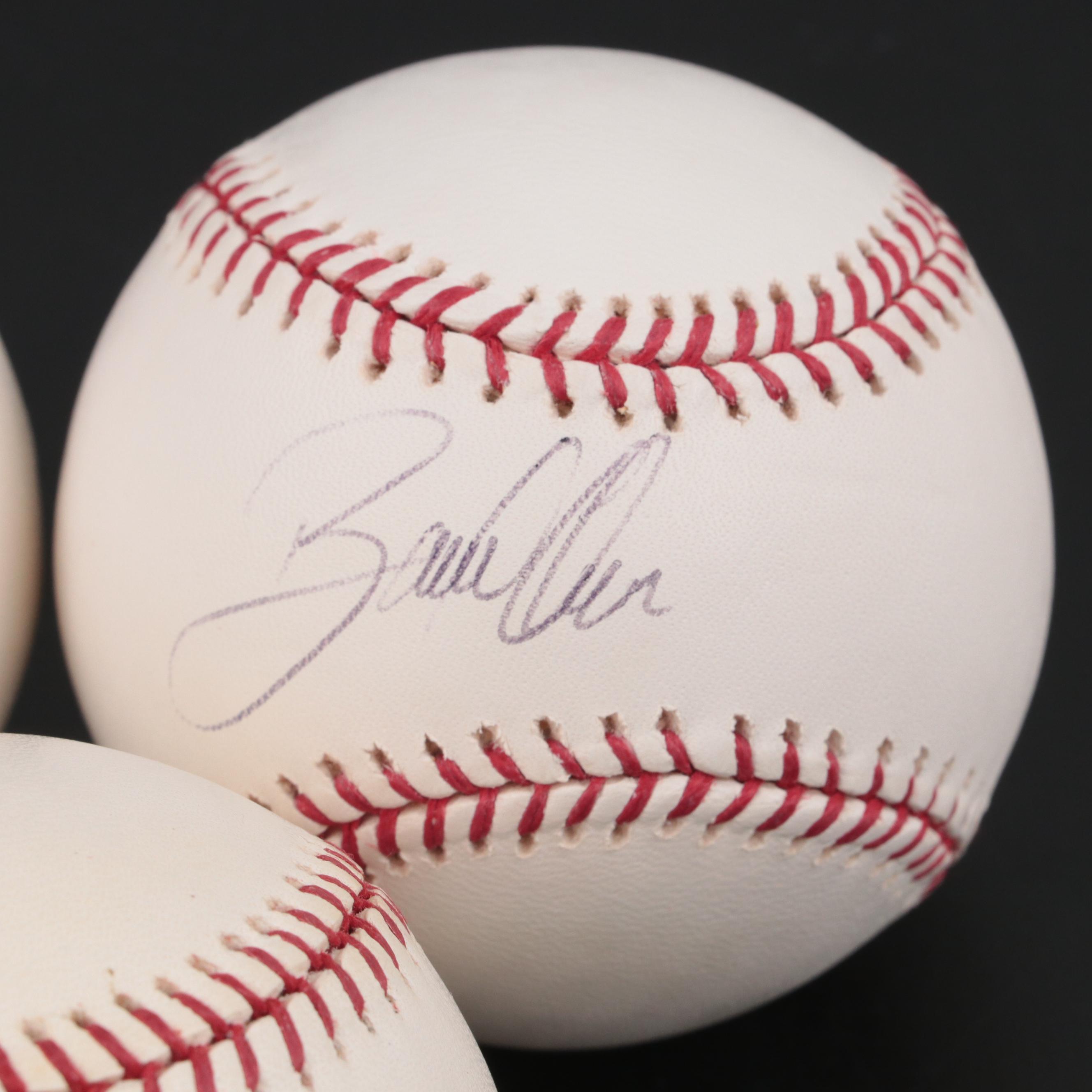 L.A. Dodgers Abreau, Hillenbrand, Green, Nomo and More Signed Rawlings Baseballs