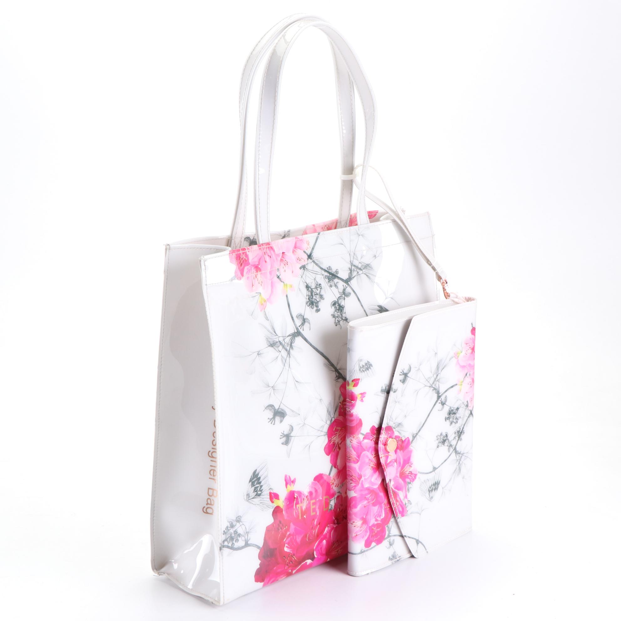 Ted Baker and FEED Floral and Canvas Tote Bags
