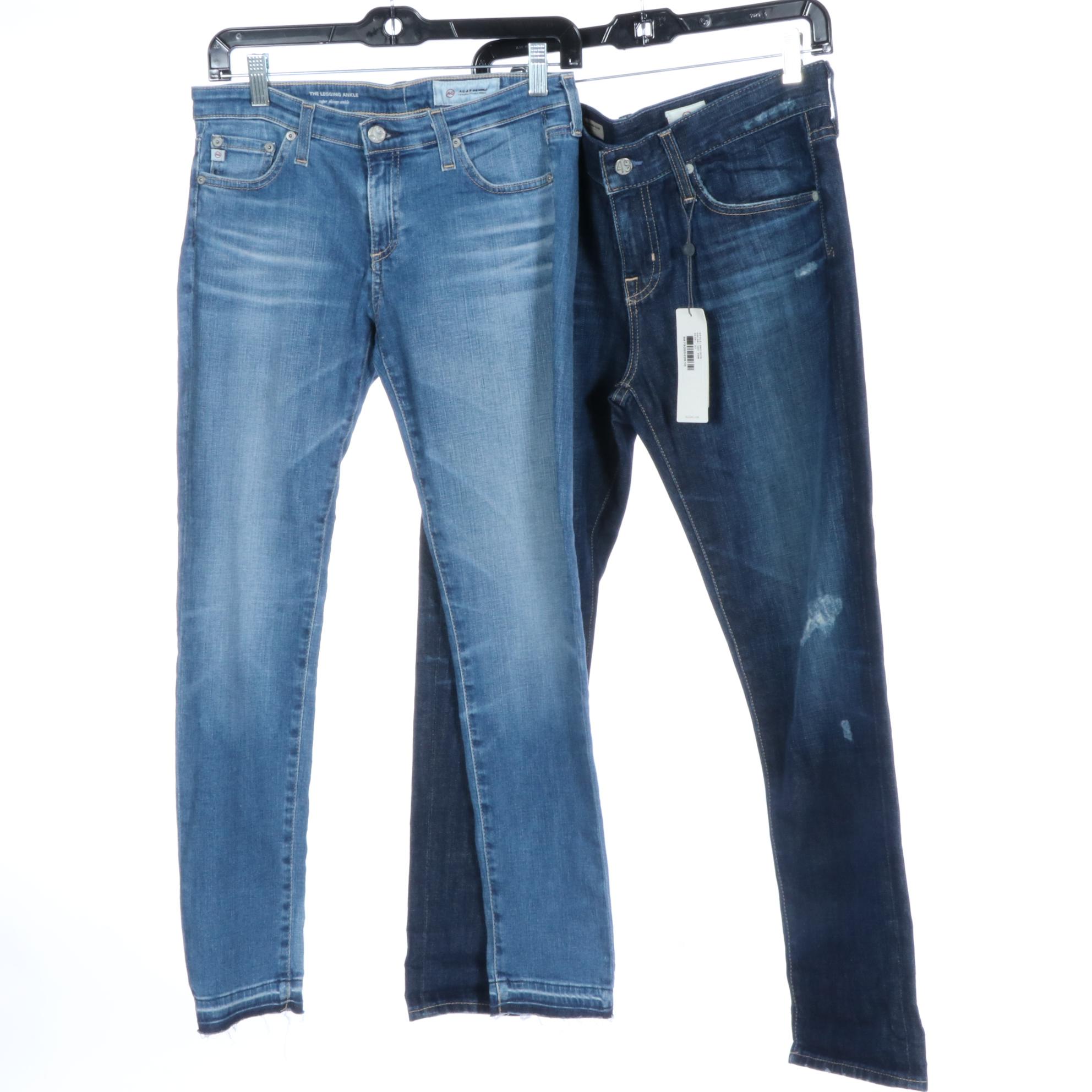 BCBG Max Azria and BCBG Generation Tops, AG and Banana Republic Jeans