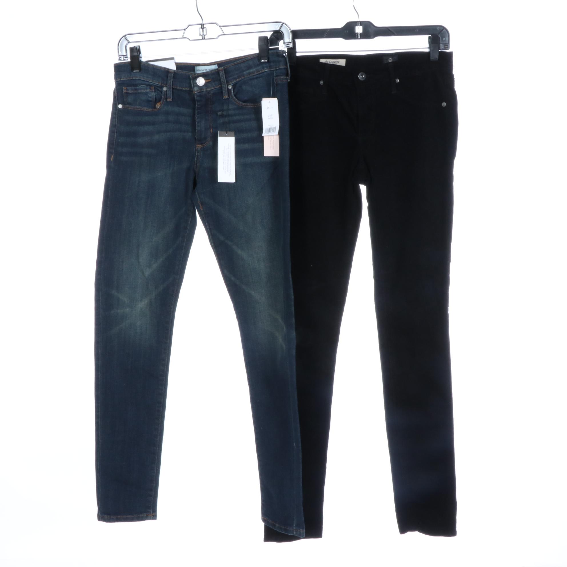 BCBG Max Azria and BCBG Generation Tops, AG and Banana Republic Jeans