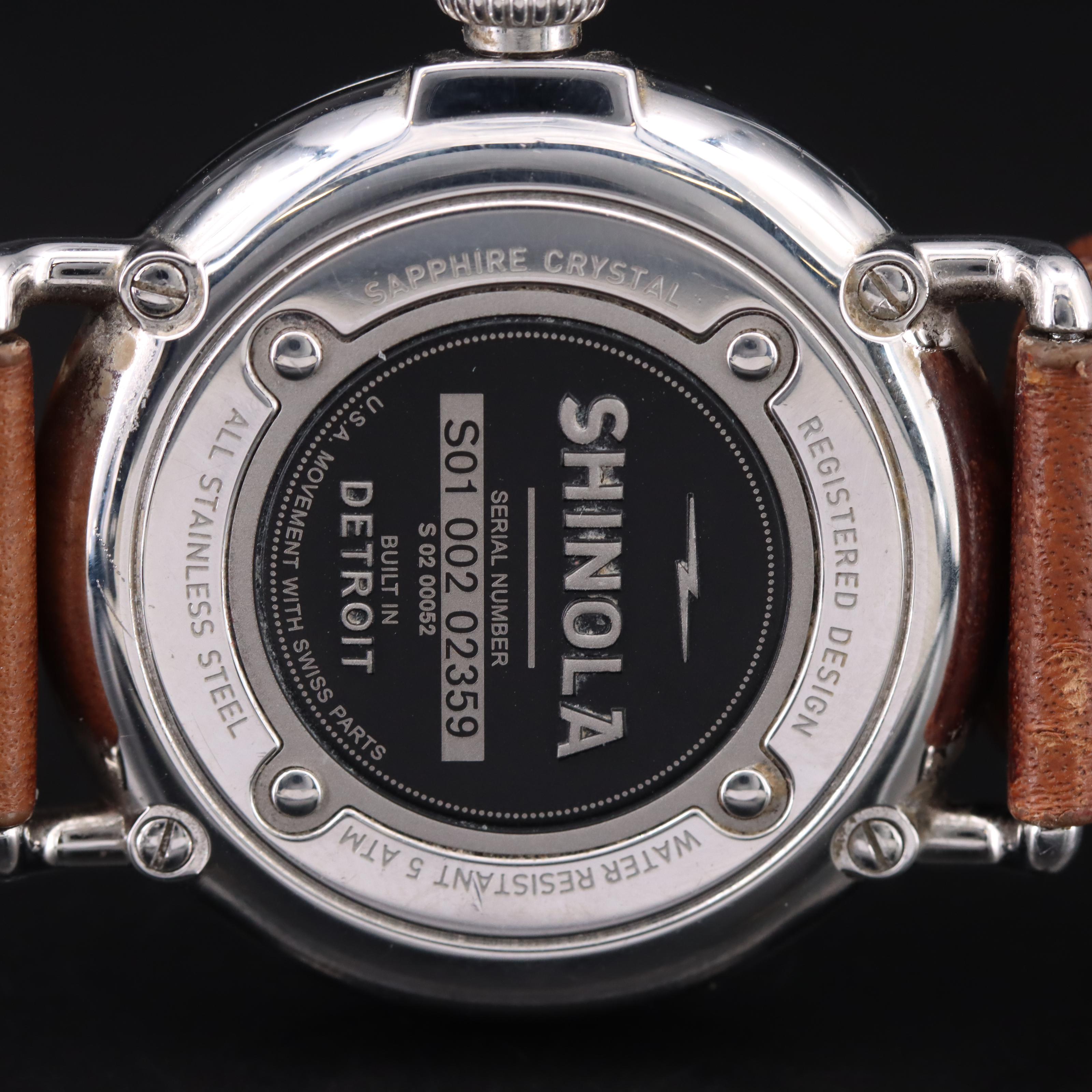 Shinola Quartz Watches