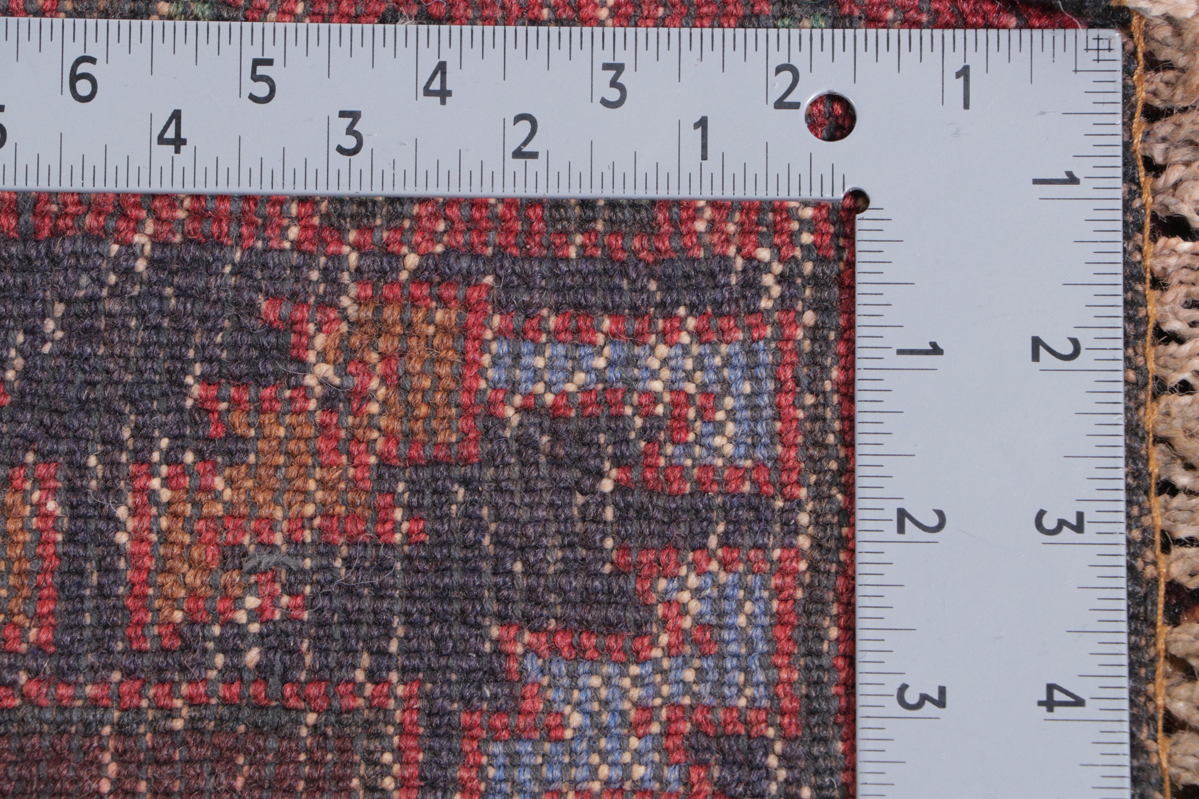 3'1 x 4'9 Hand-Knotted Afghan Taimani Accent Rug