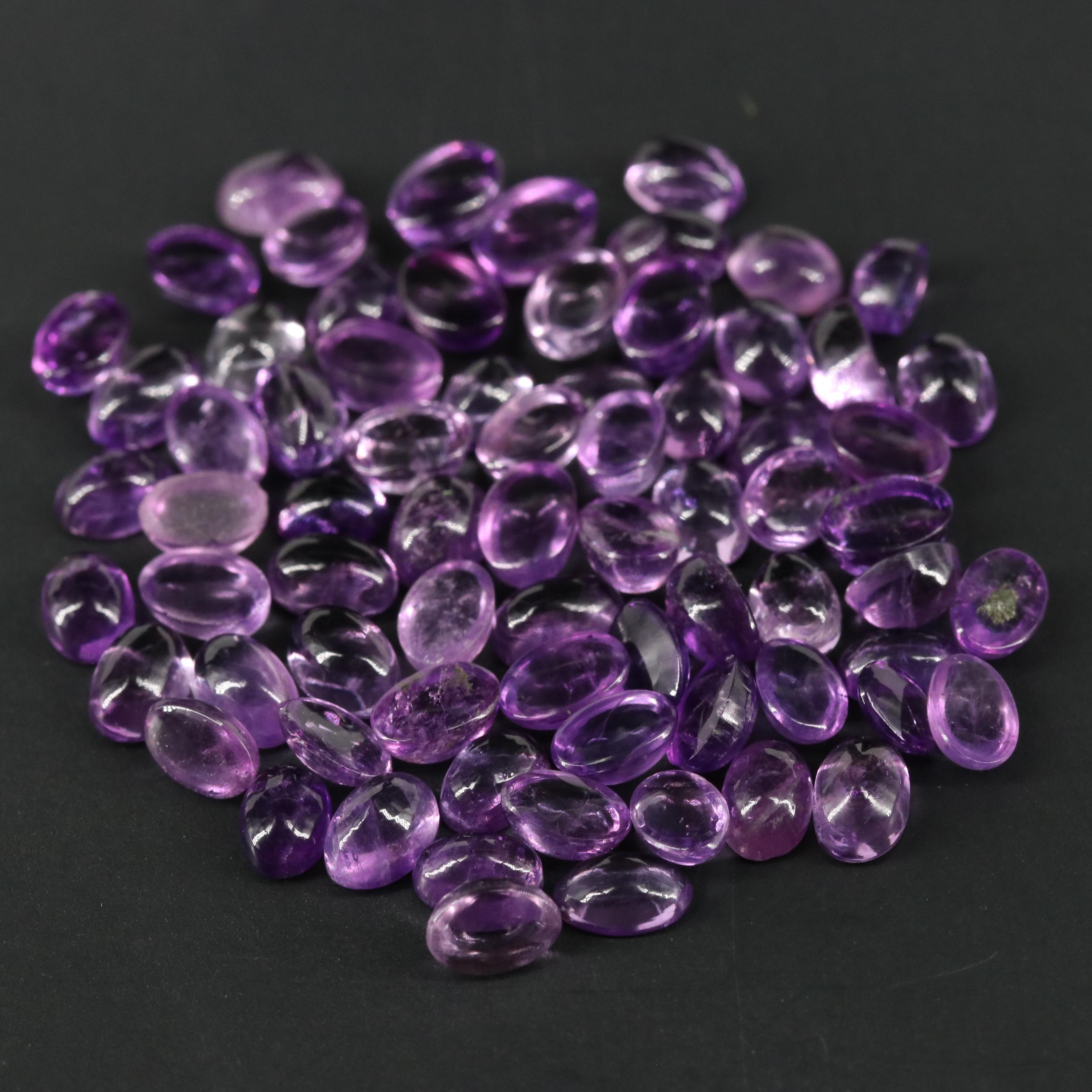 Loose 34.88 CTW Amethysts