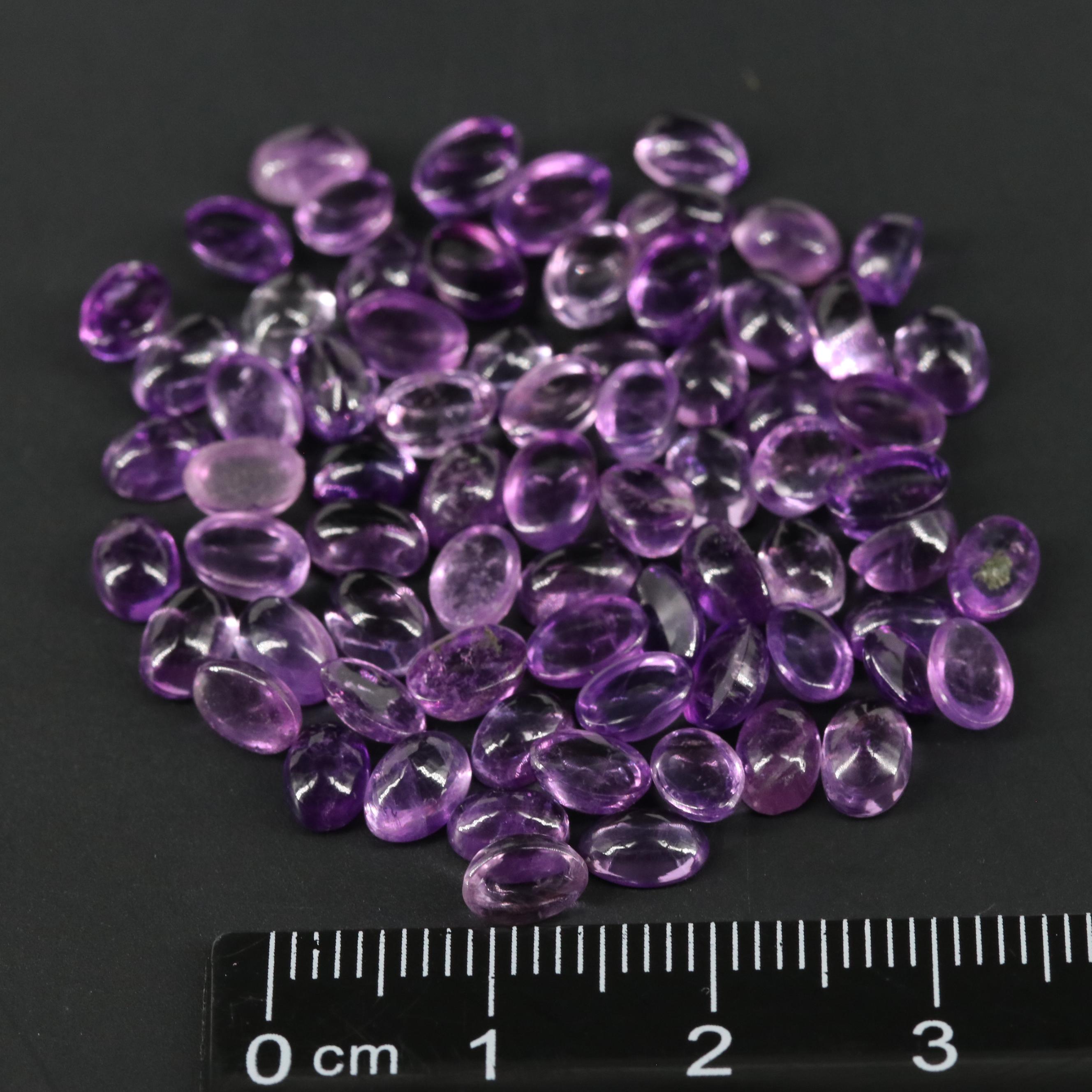 Loose 34.88 CTW Amethysts