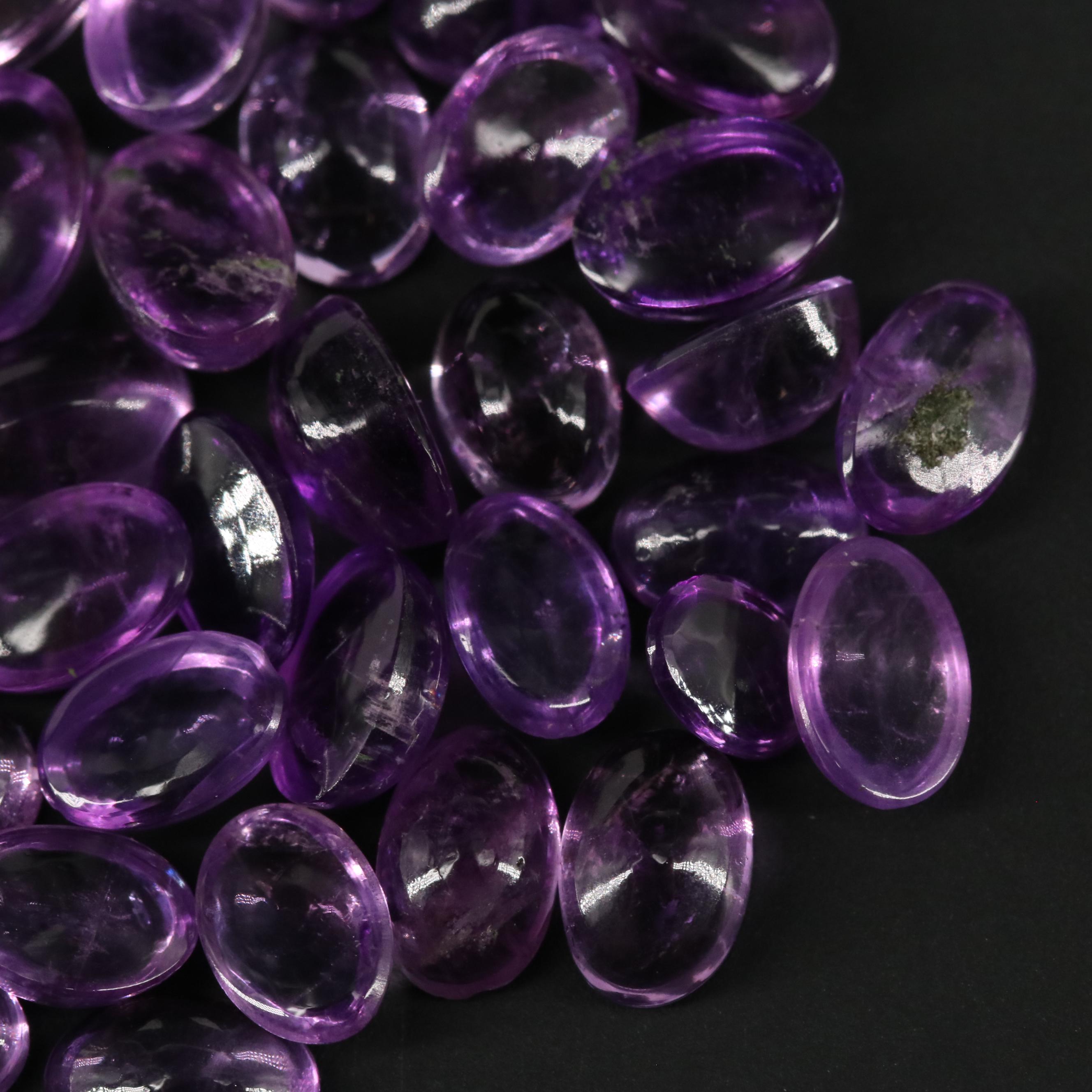 Loose 34.88 CTW Amethysts