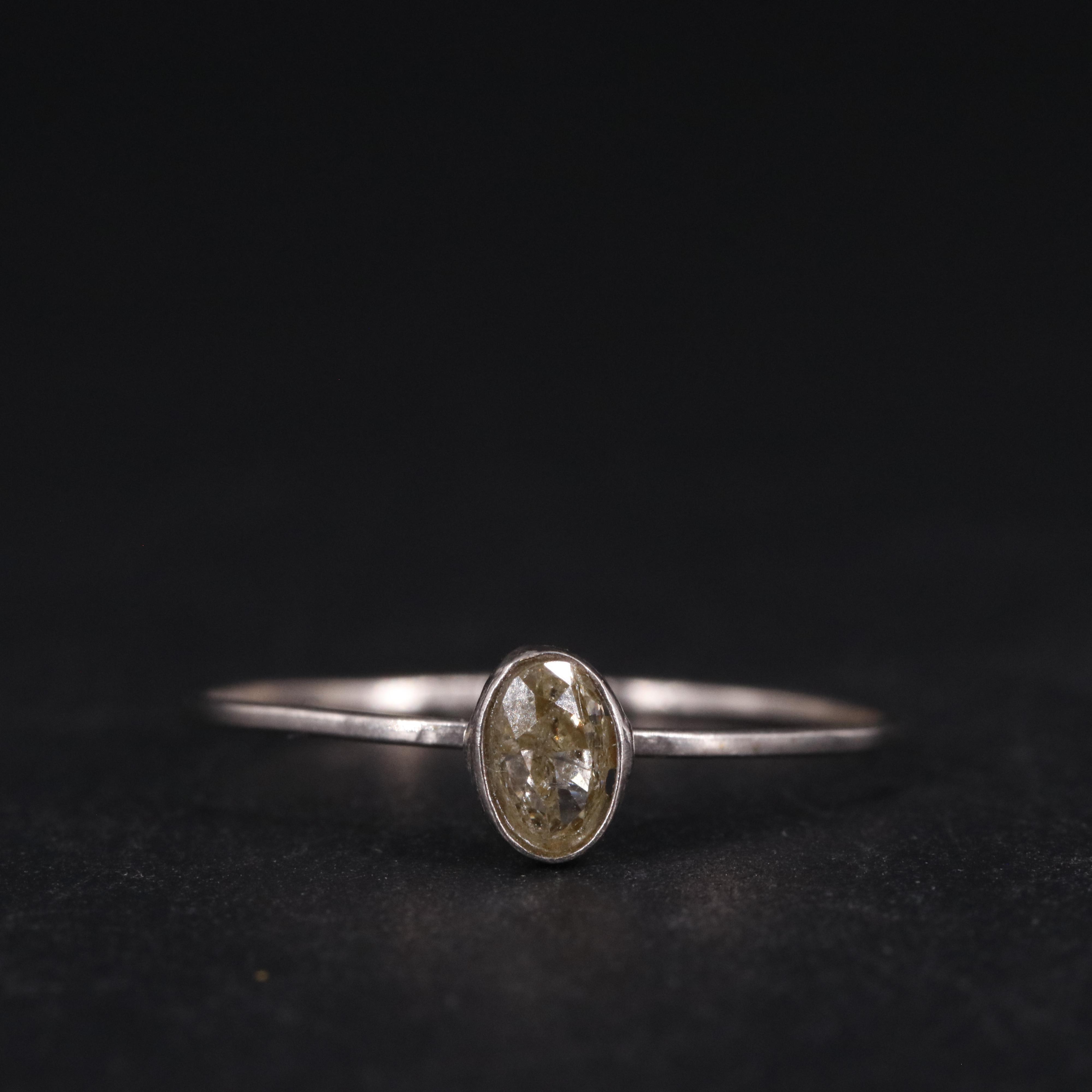 14K 0.28 CT Diamond Ring