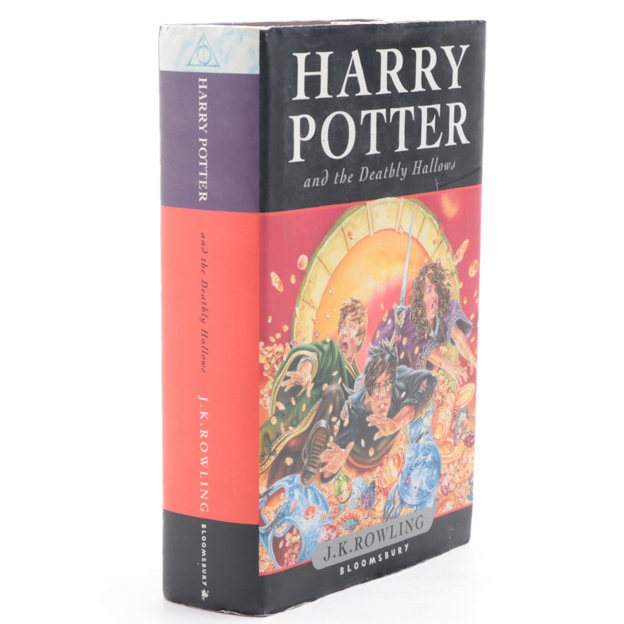 First UK Edition "Harry Potter and the Deathly Hallows" by J. K. Rowling, 2007