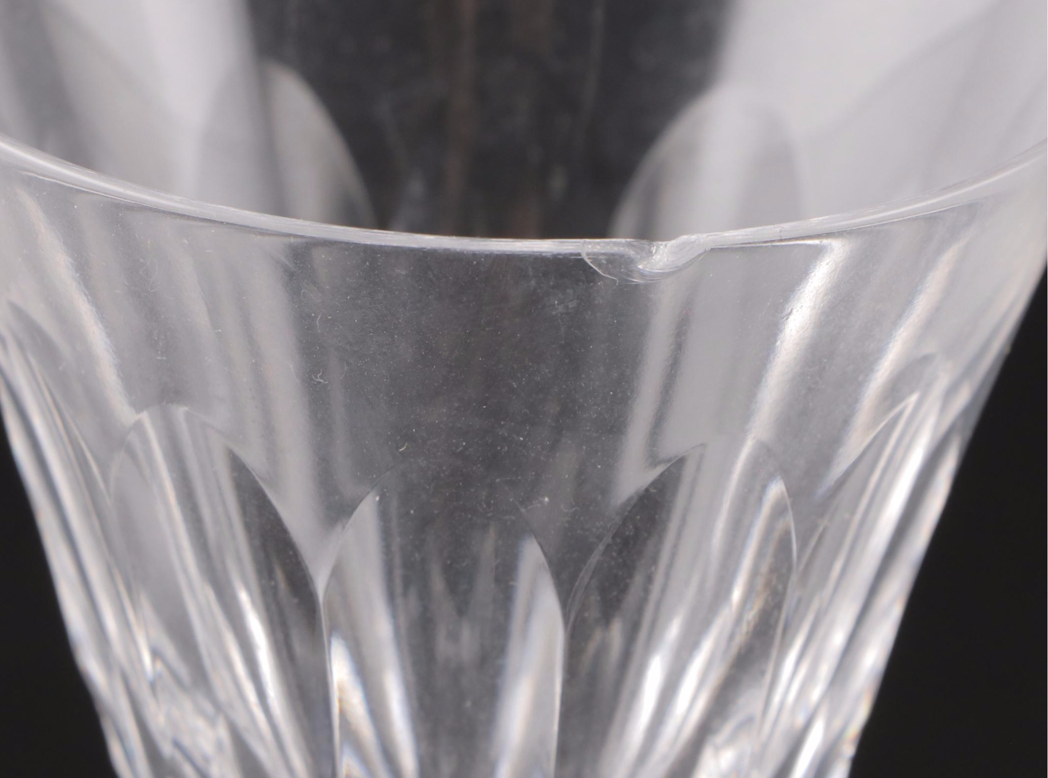 Cut Glass Sherry Glasses and Juice Tumblers