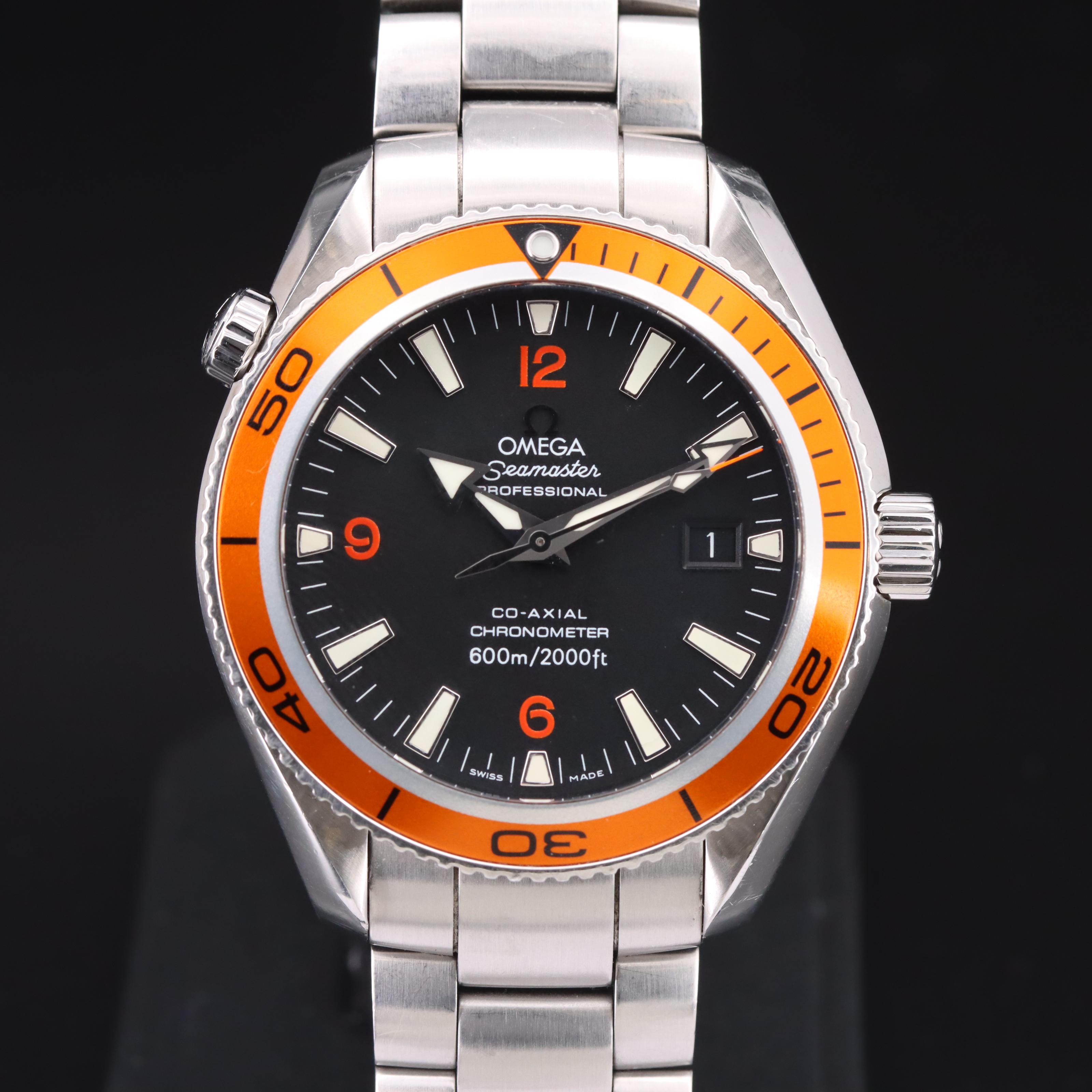 Omega Seamaster Professional 600M 42mm Orange Automatic Watch