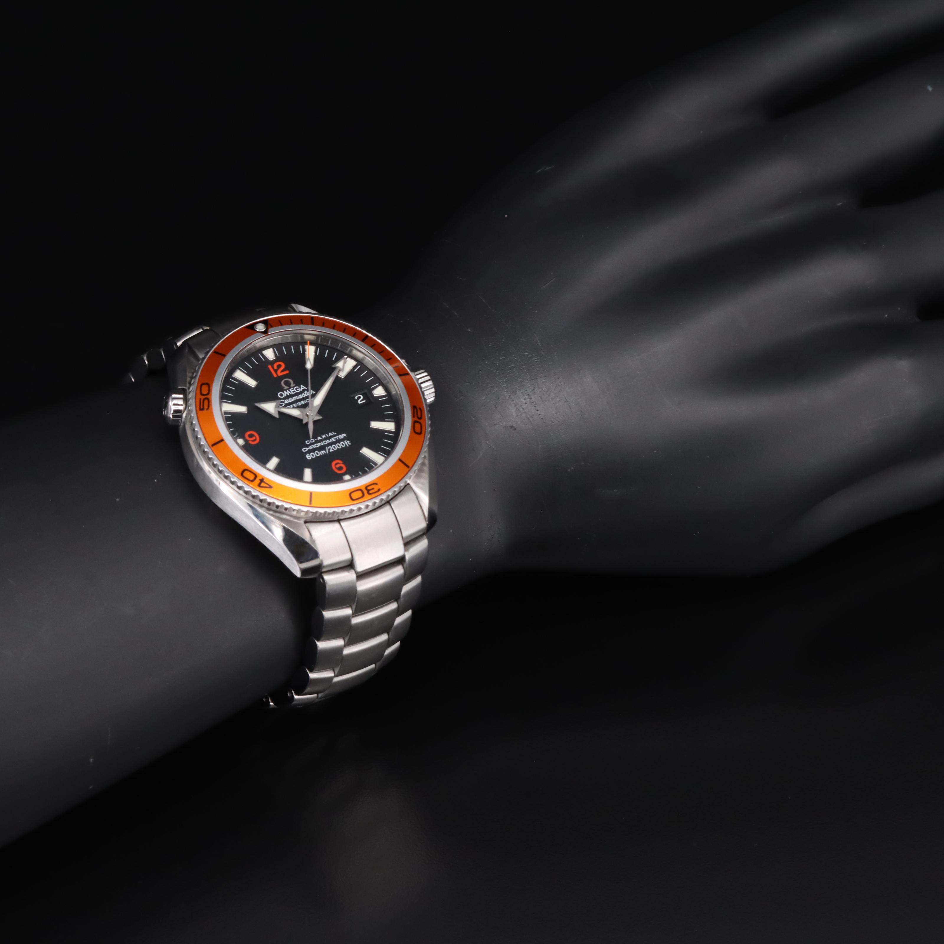 Omega Seamaster Professional 600M 42mm Orange Automatic Watch