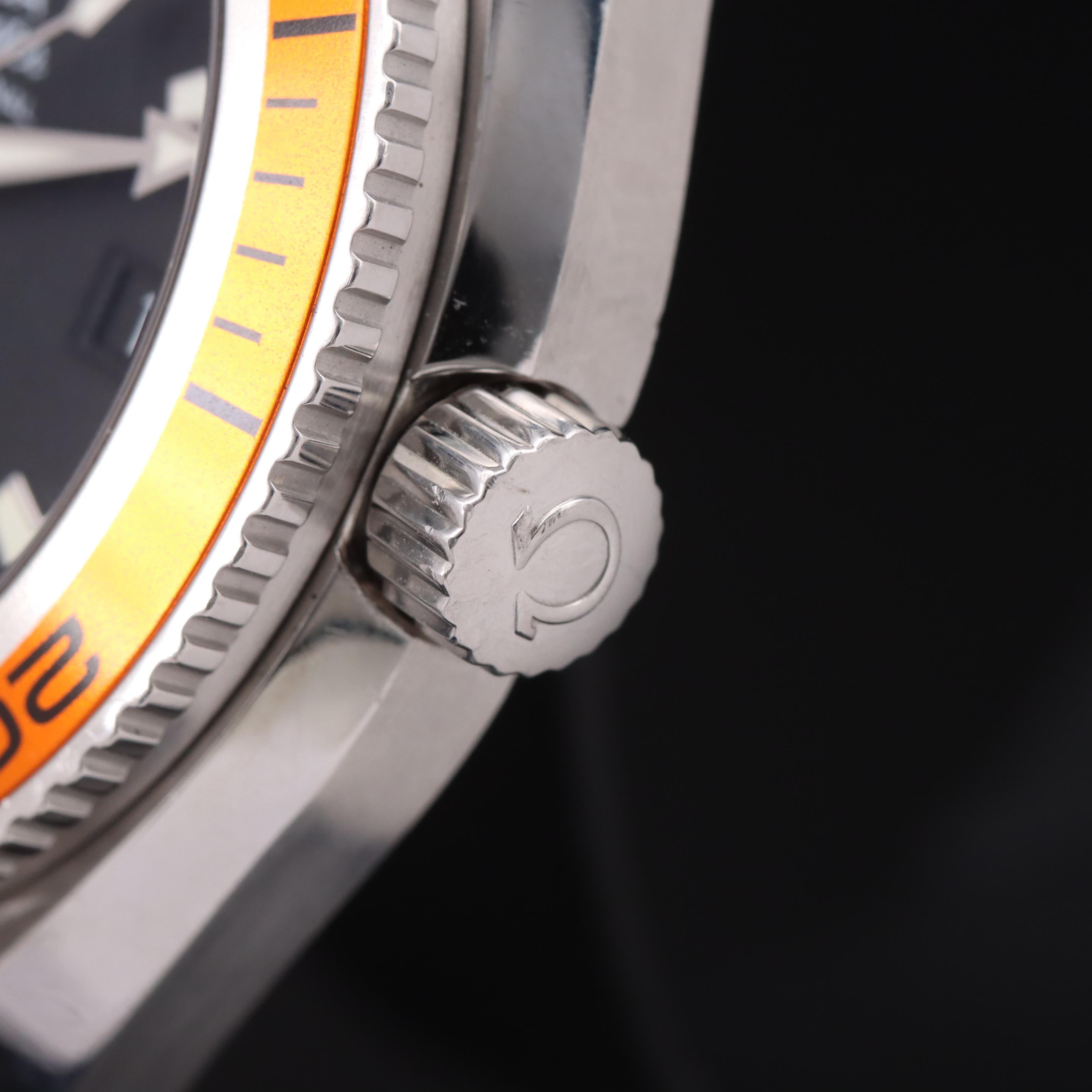 Omega Seamaster Professional 600M 42mm Orange Automatic Watch