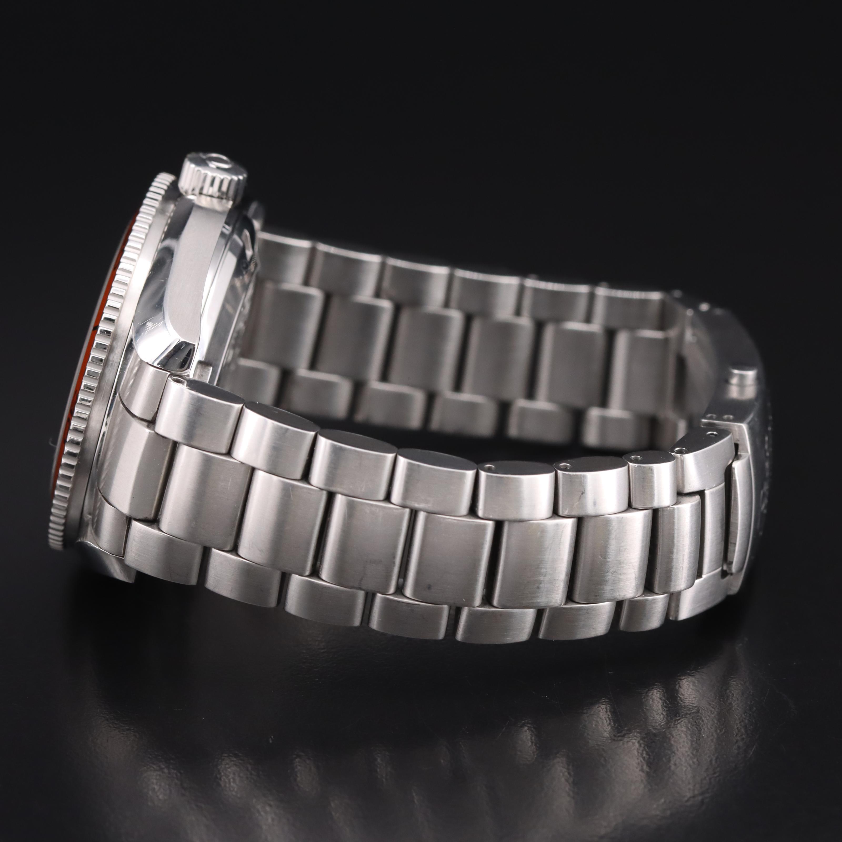 Omega Seamaster Professional 600M 42mm Orange Automatic Watch