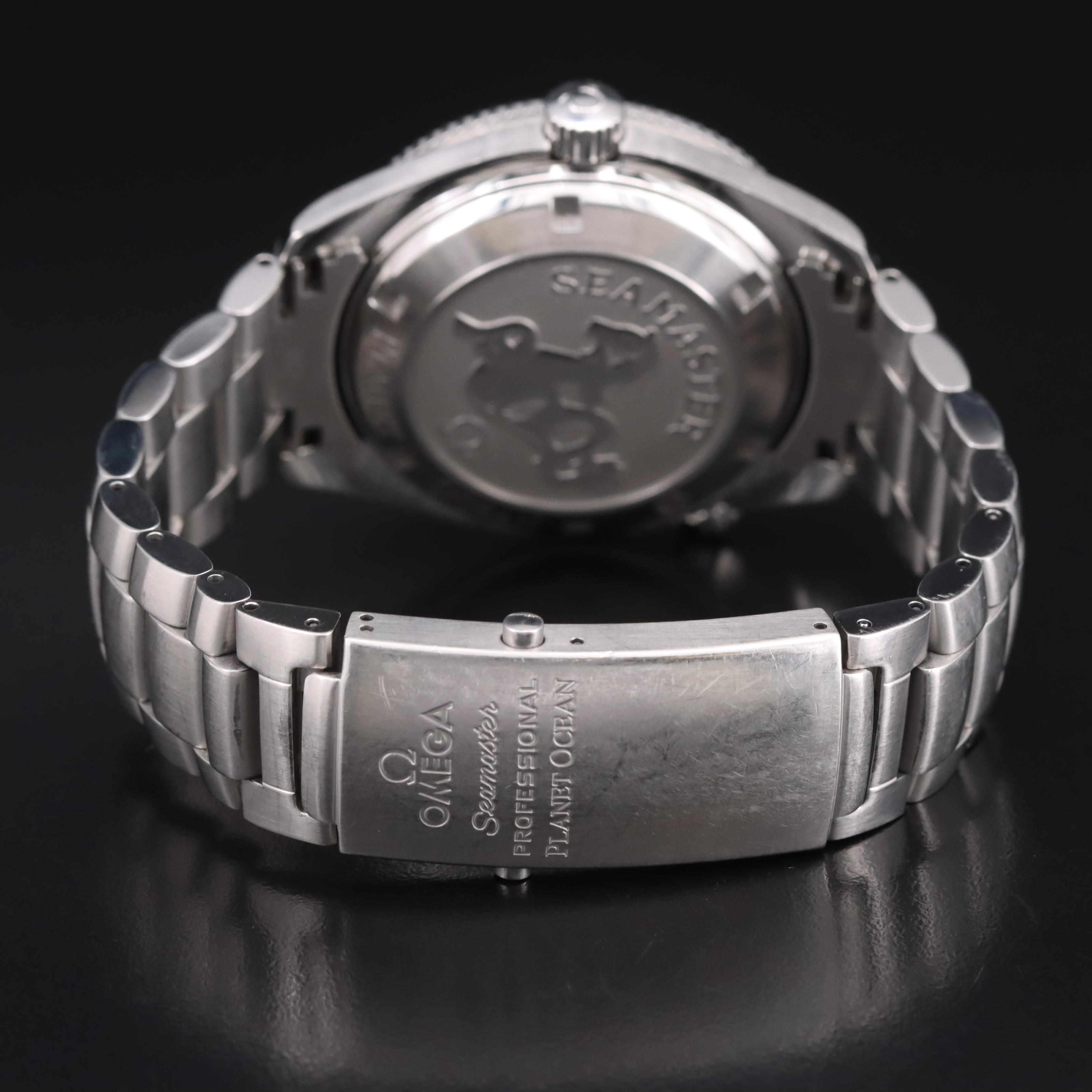 Omega Seamaster Professional 600M 42mm Orange Automatic Watch