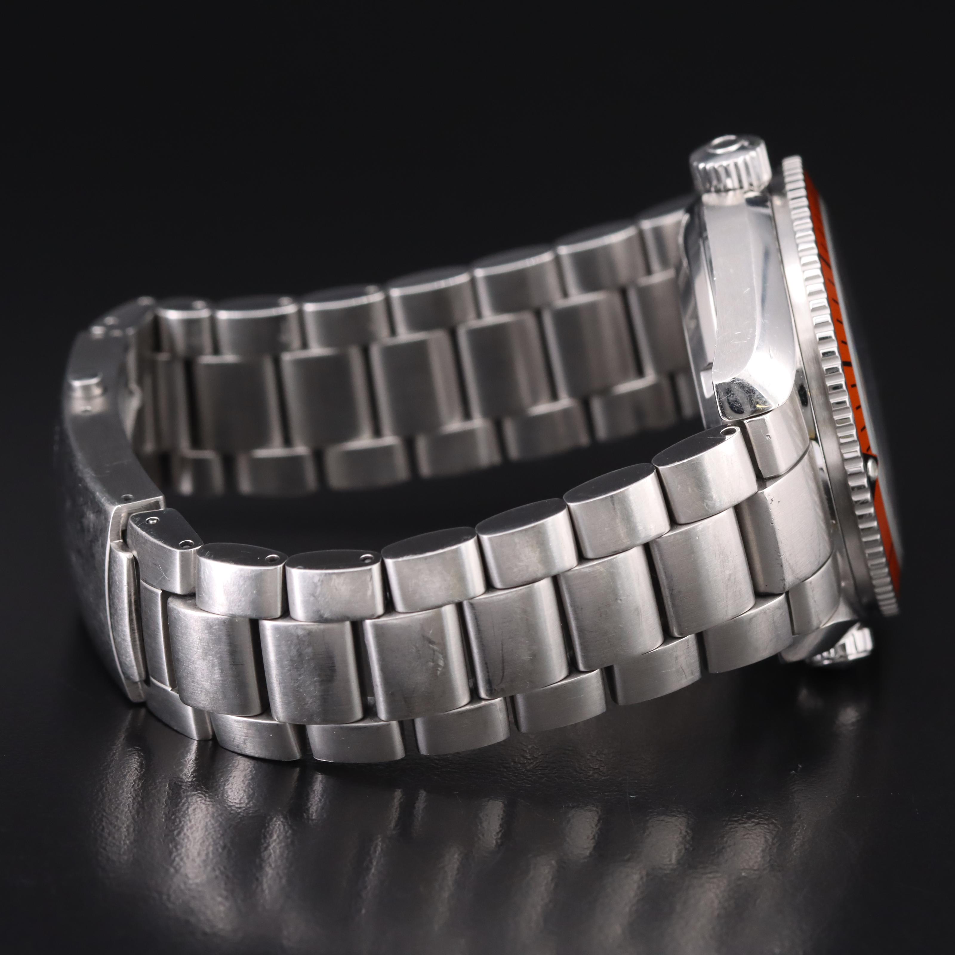 Omega Seamaster Professional 600M 42mm Orange Automatic Watch