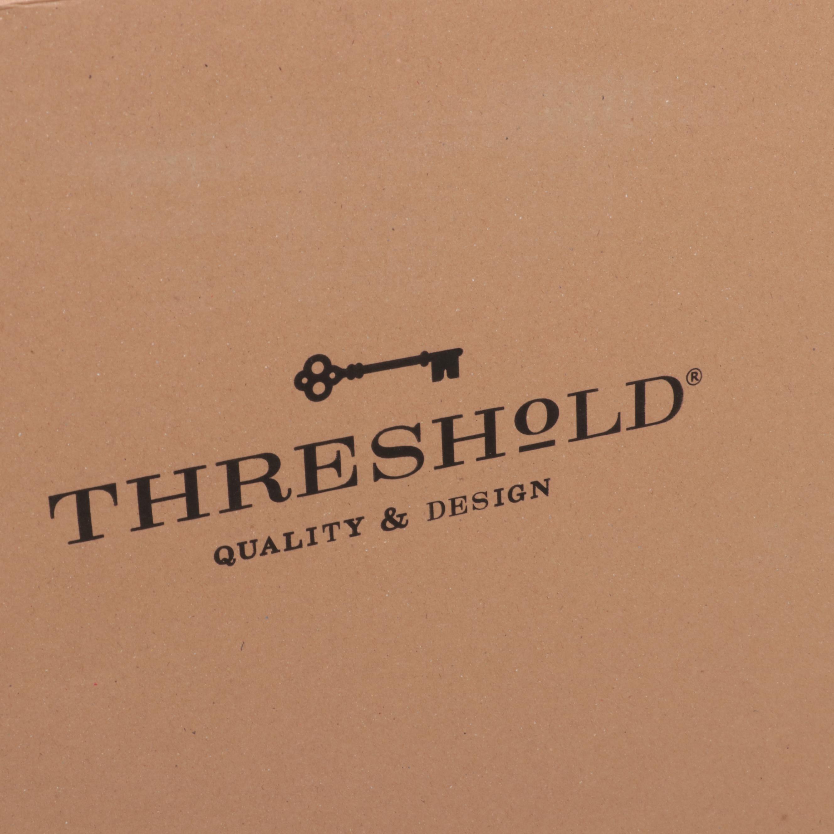 Threshold With Studio McGee Rialto Woven Rattan Barrel Back Chair with Cushion