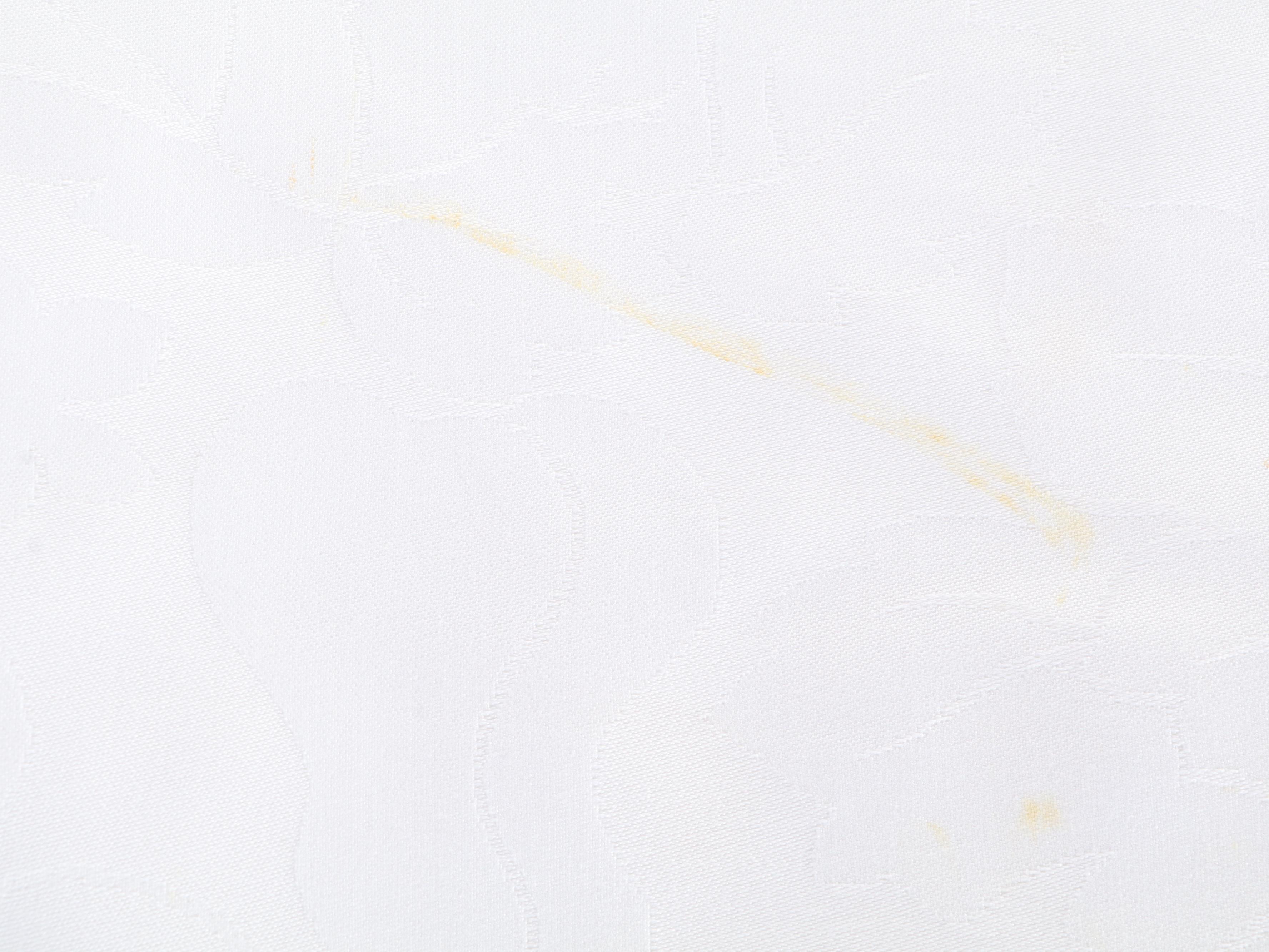 Christofle Cotton Jacquard Tablecloth with Twin Striped Bedskirt