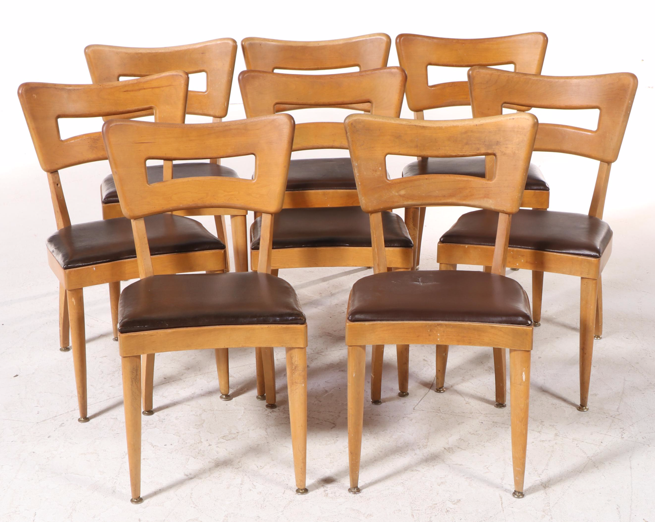 Nine-Piece Heywood-Wakefield Mid Century Modern Dining Set